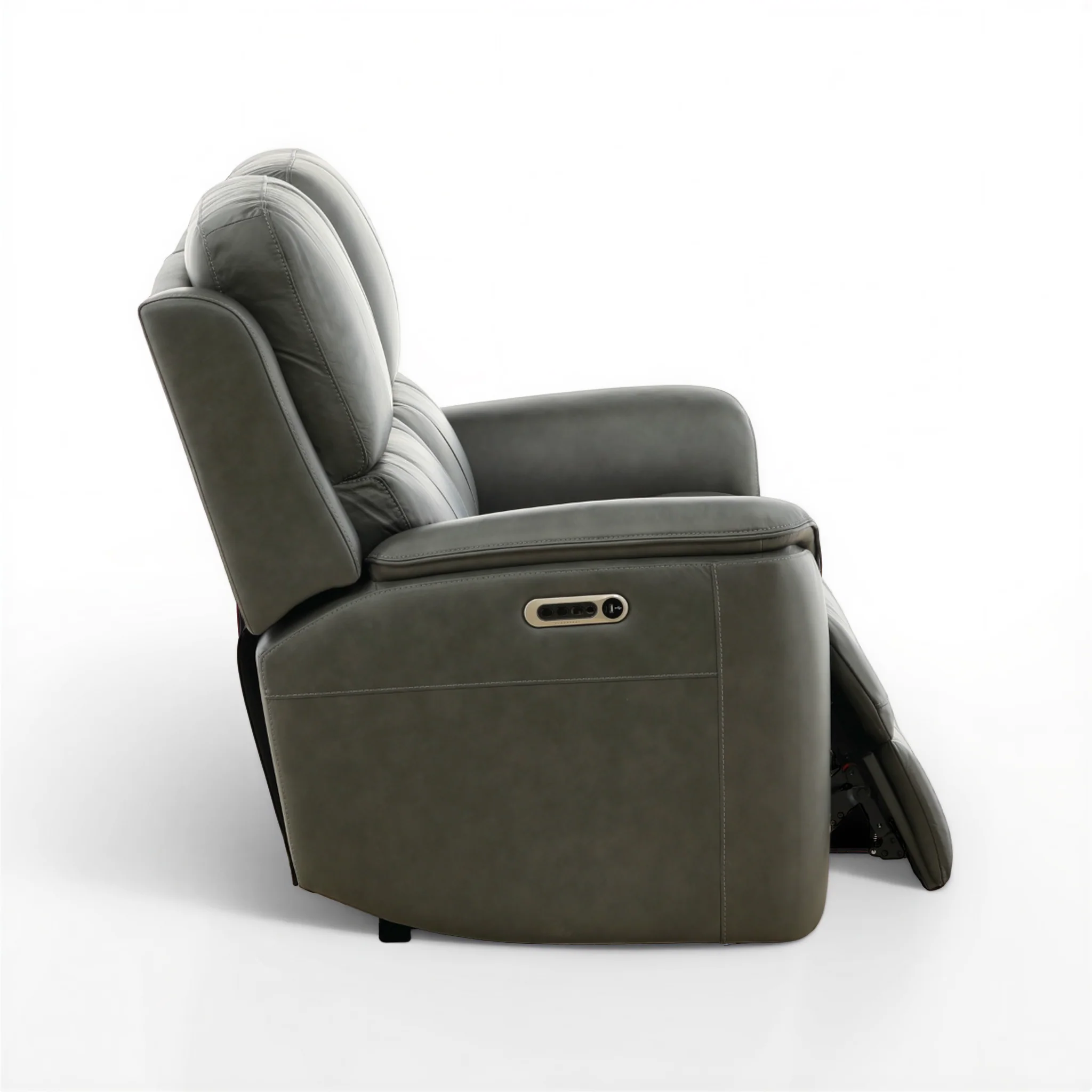 Flexsteel Grayson Leather Power Loveseat - Image 10