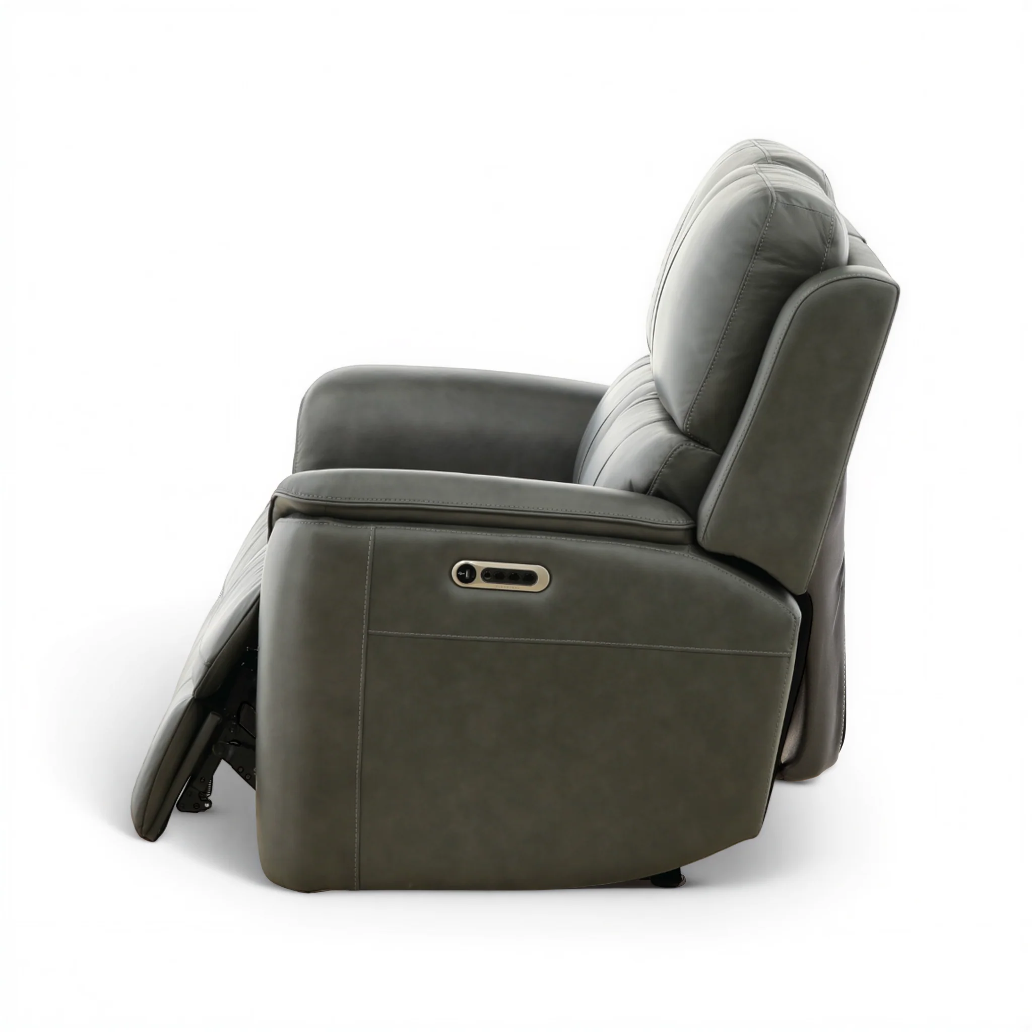 Flexsteel Grayson Leather Power Loveseat - Image 12