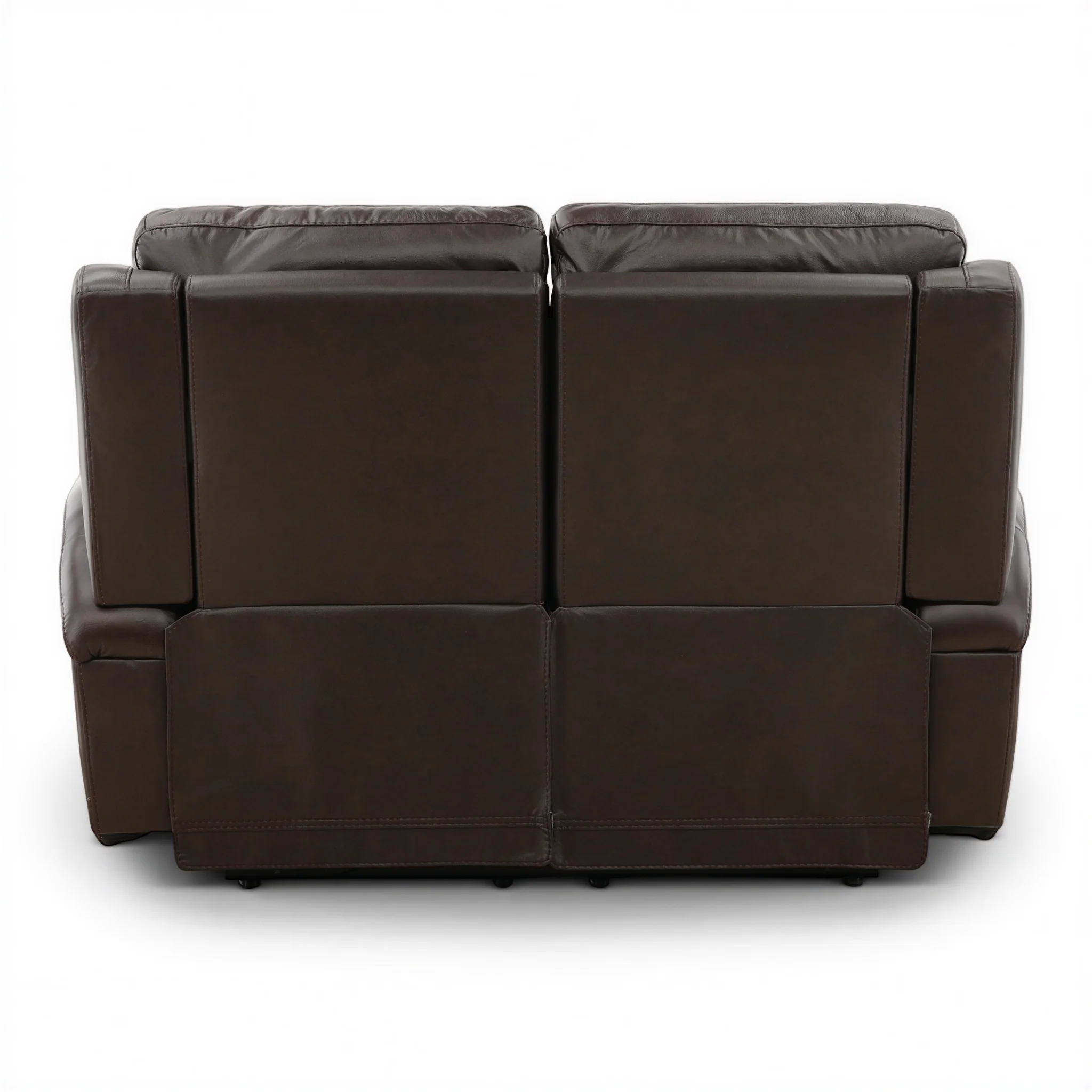 Flexsteel Trey Leather Power Reclining Loveseat - Image 11