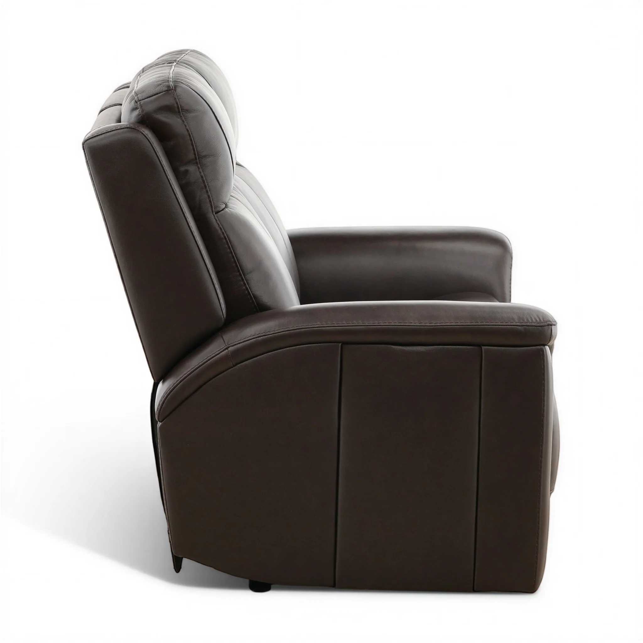 Flexsteel Trey Leather Power Reclining Loveseat - Image 7
