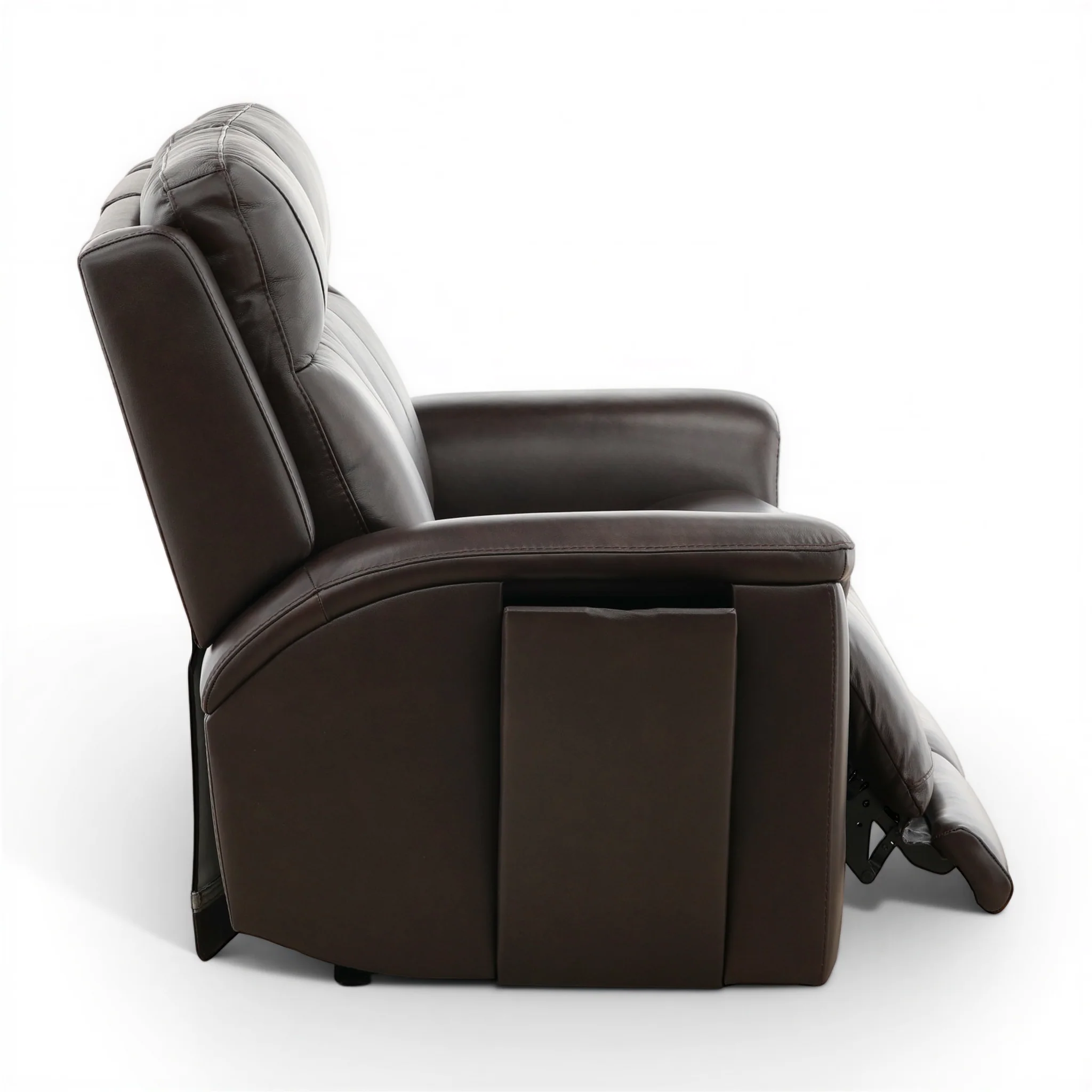 Flexsteel Trey Leather Power Reclining Loveseat - Image 8