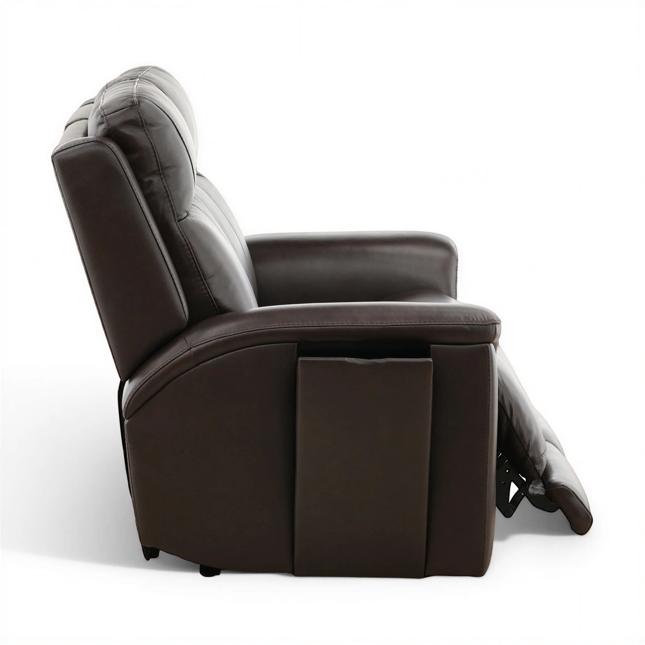 Flexsteel Trey Leather Power Reclining Loveseat - Image 9