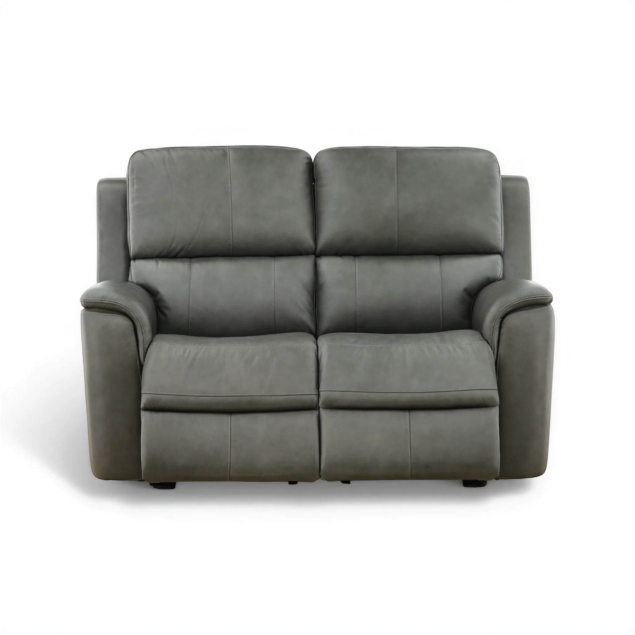 Flexsteel Grayson Leather Power Loveseat - Image 4