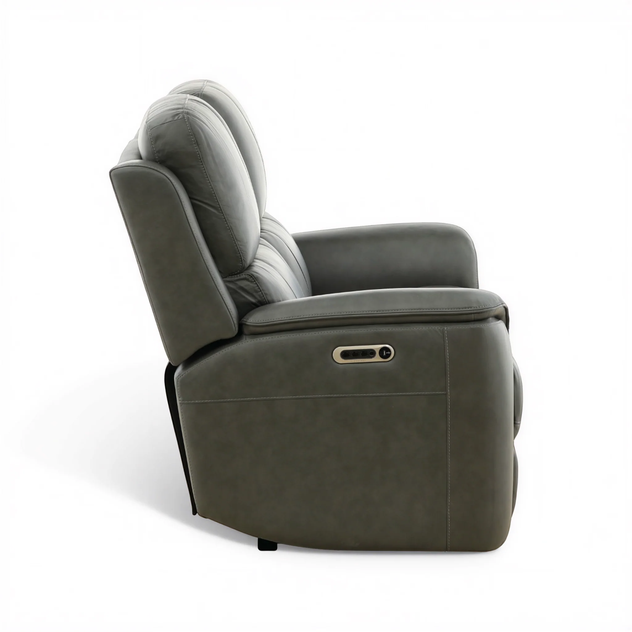 Flexsteel Grayson Leather Power Loveseat - Image 9