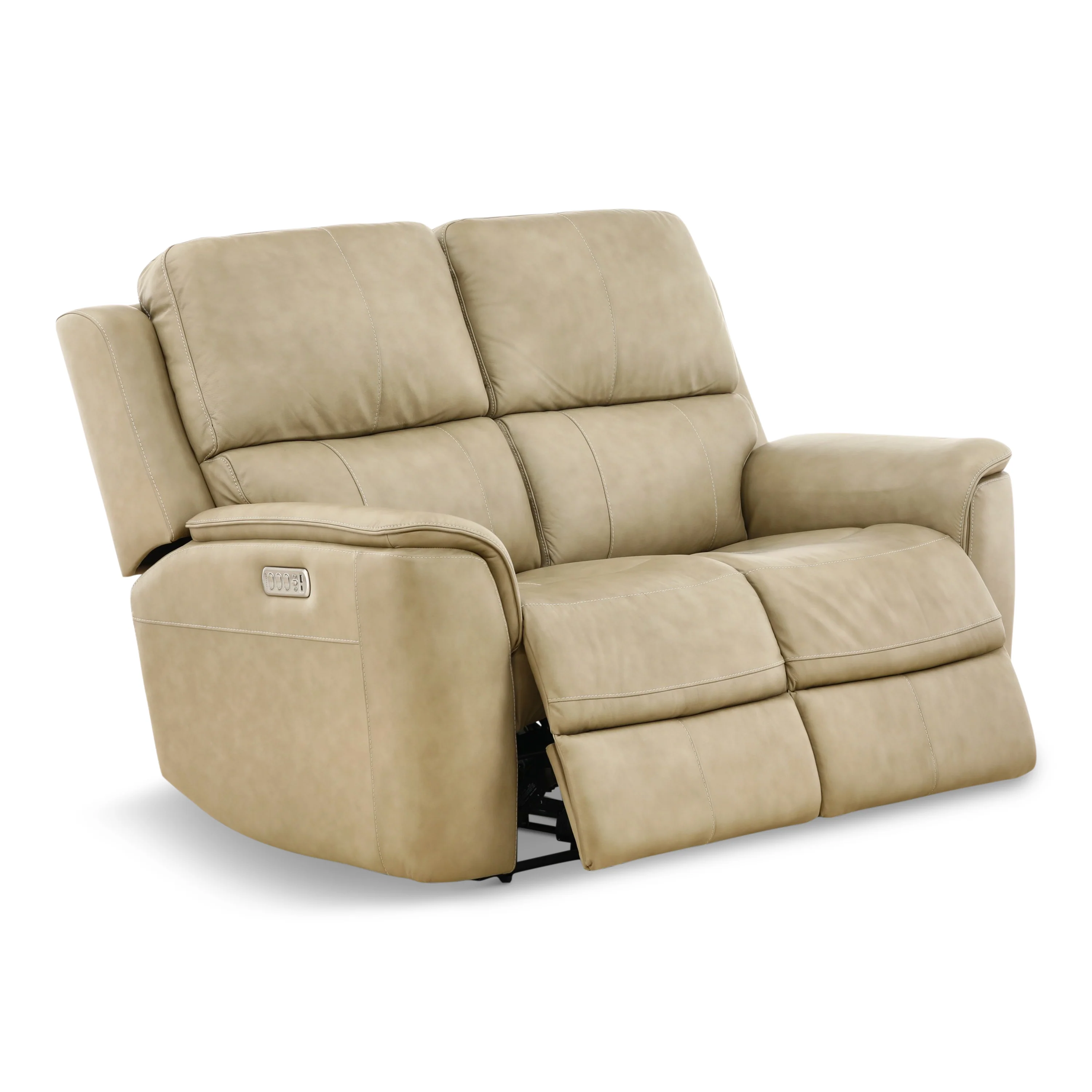 Flexsteel Karson Leather Power Reclining Loveseat - Image 17