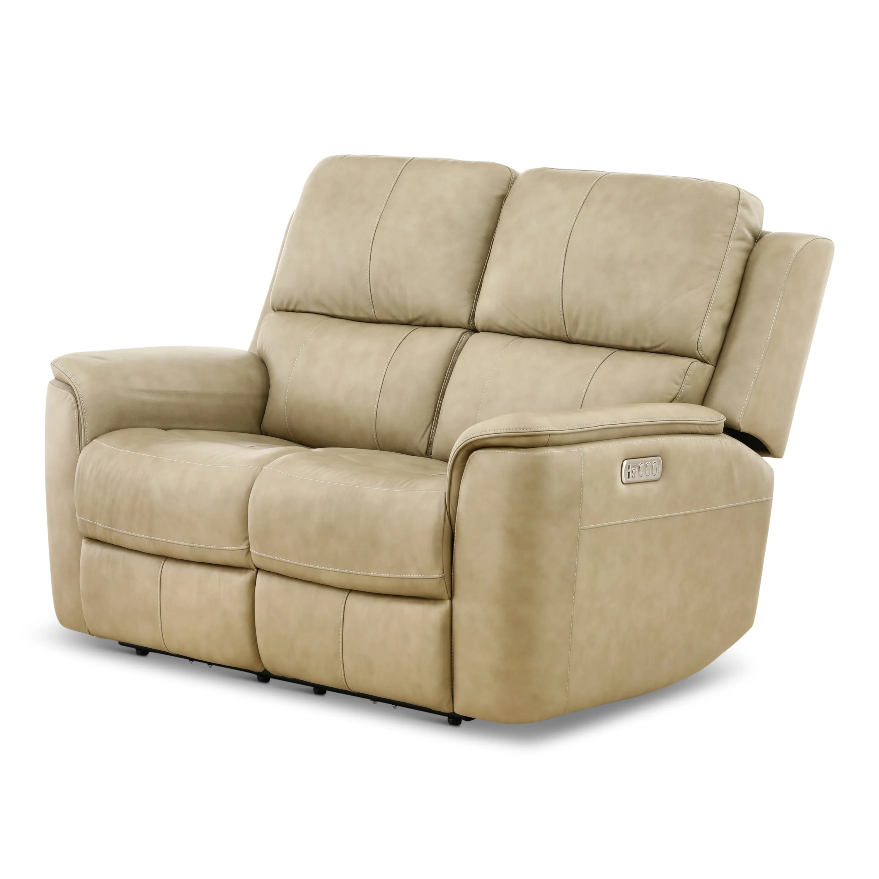 Flexsteel Karson Leather Power Reclining Loveseat - Image 19
