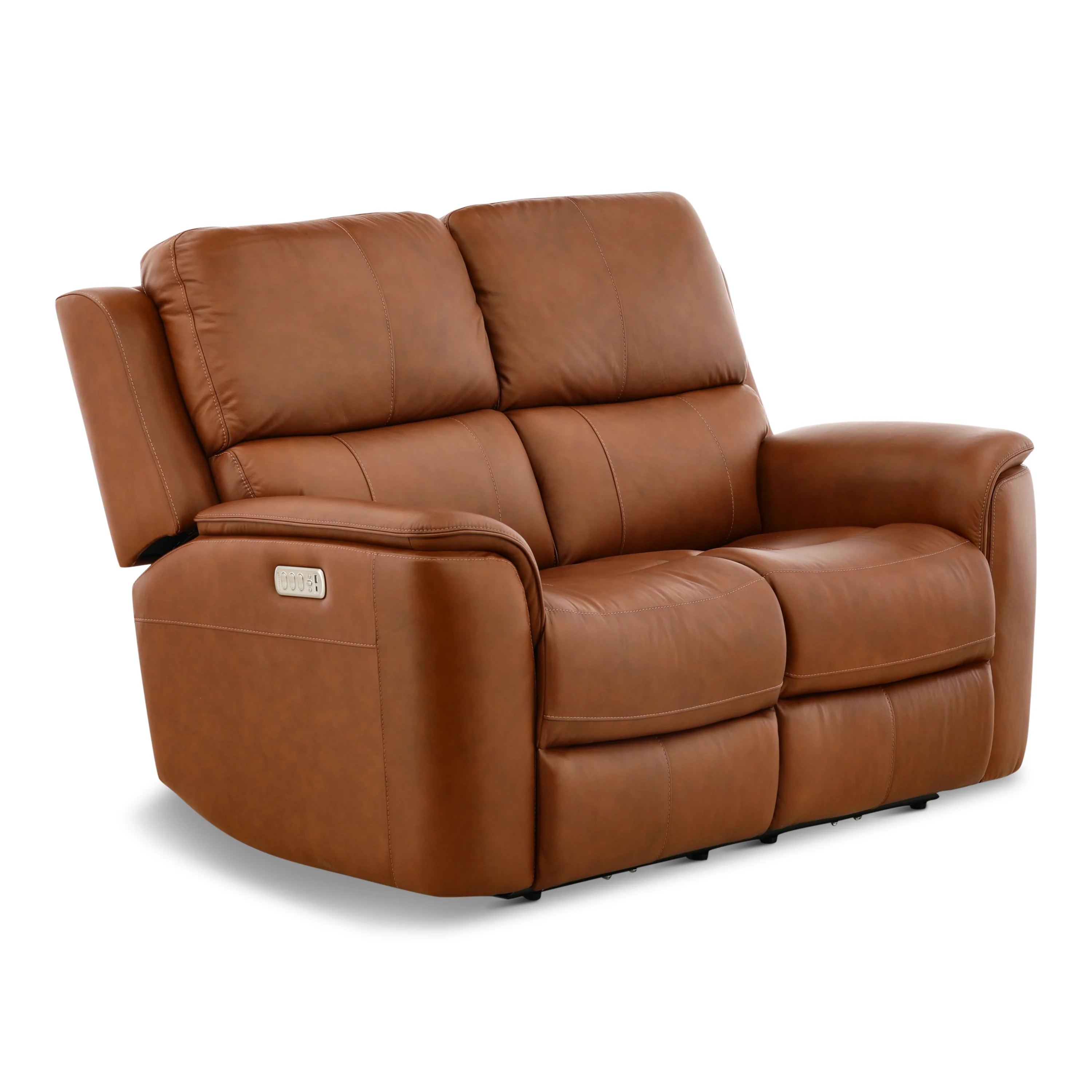 Flexsteel Karson Leather Power Reclining Loveseat - Image 27