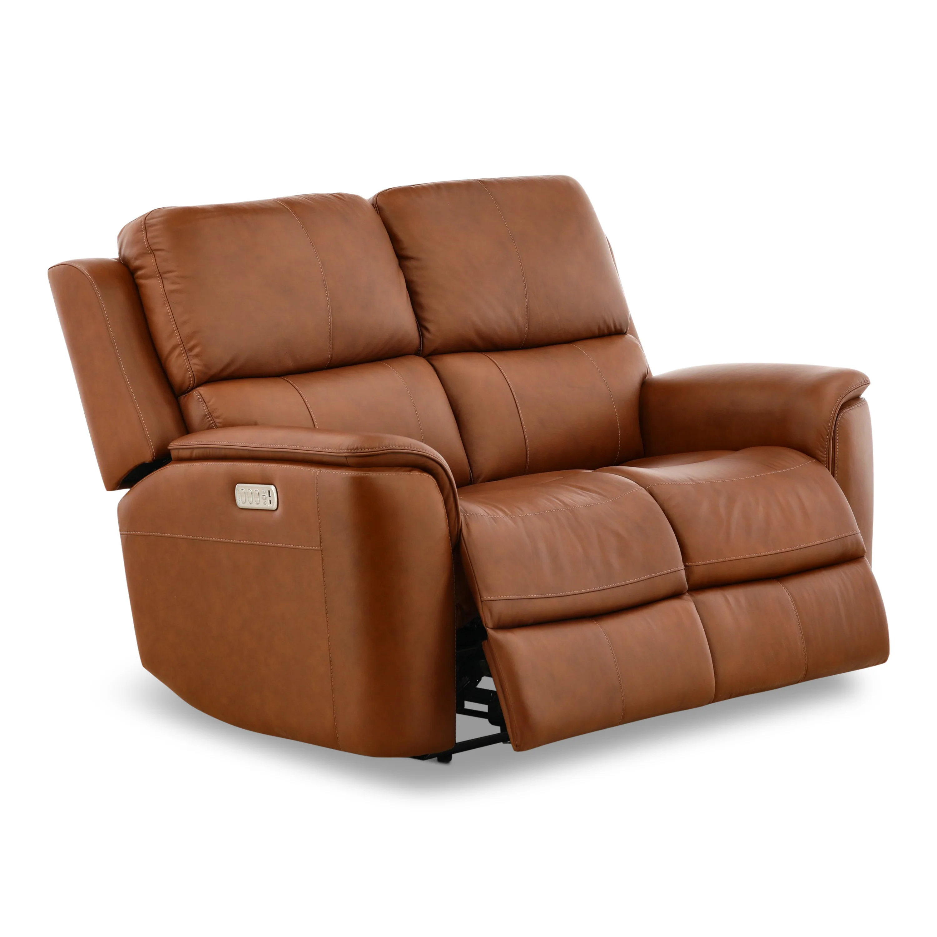 Flexsteel Karson Leather Power Reclining Loveseat - Image 28