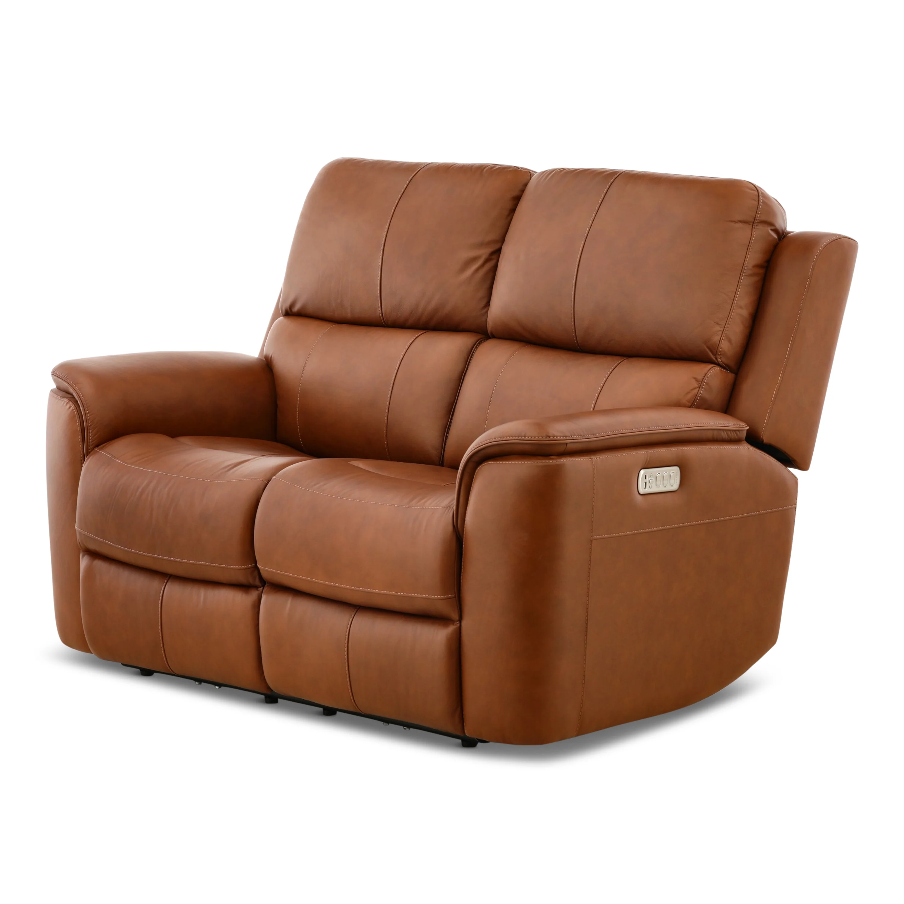 Flexsteel Karson Leather Power Reclining Loveseat - Image 29