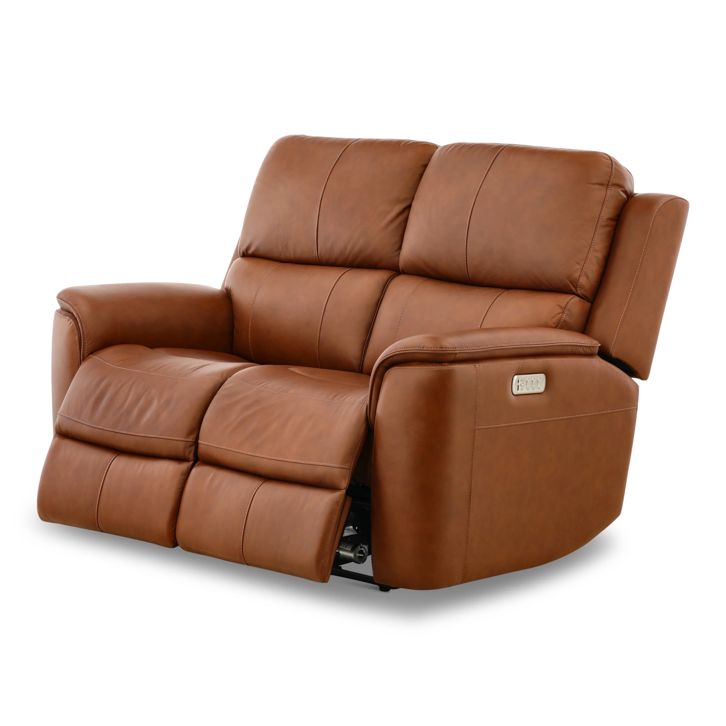 Flexsteel Karson Leather Power Reclining Loveseat - Image 30