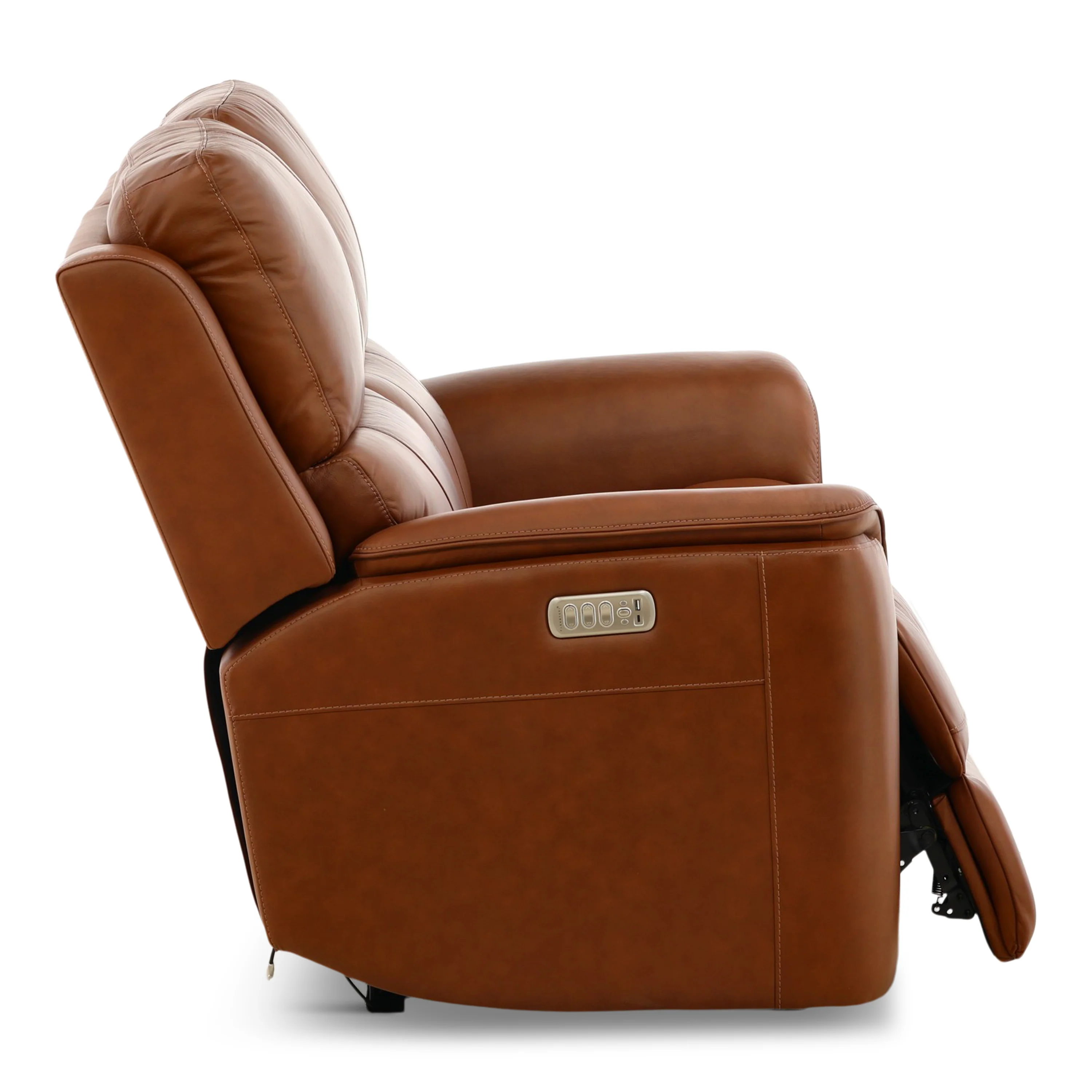 Flexsteel Karson Leather Power Reclining Loveseat - Image 32