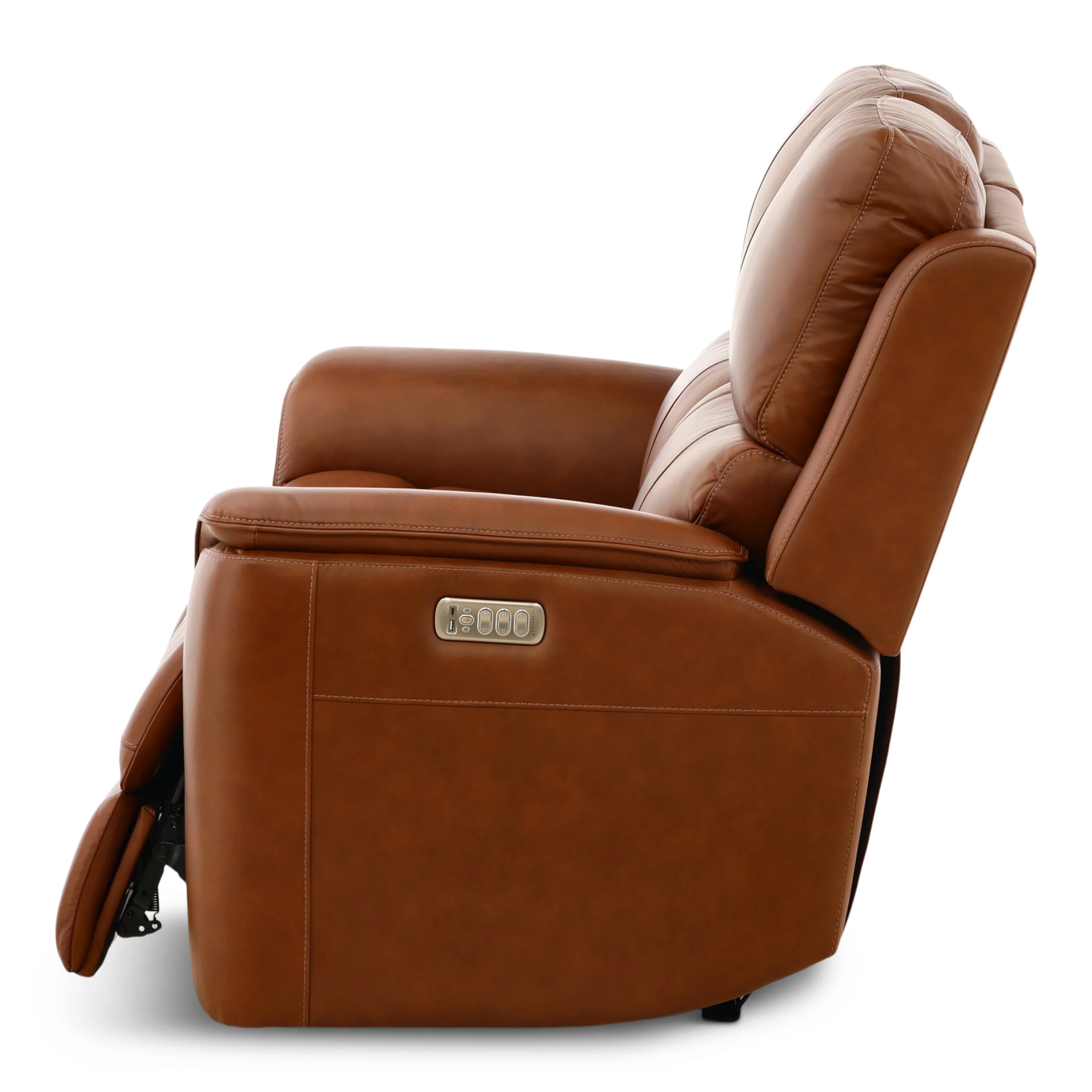 Flexsteel Karson Leather Power Reclining Loveseat - Image 34