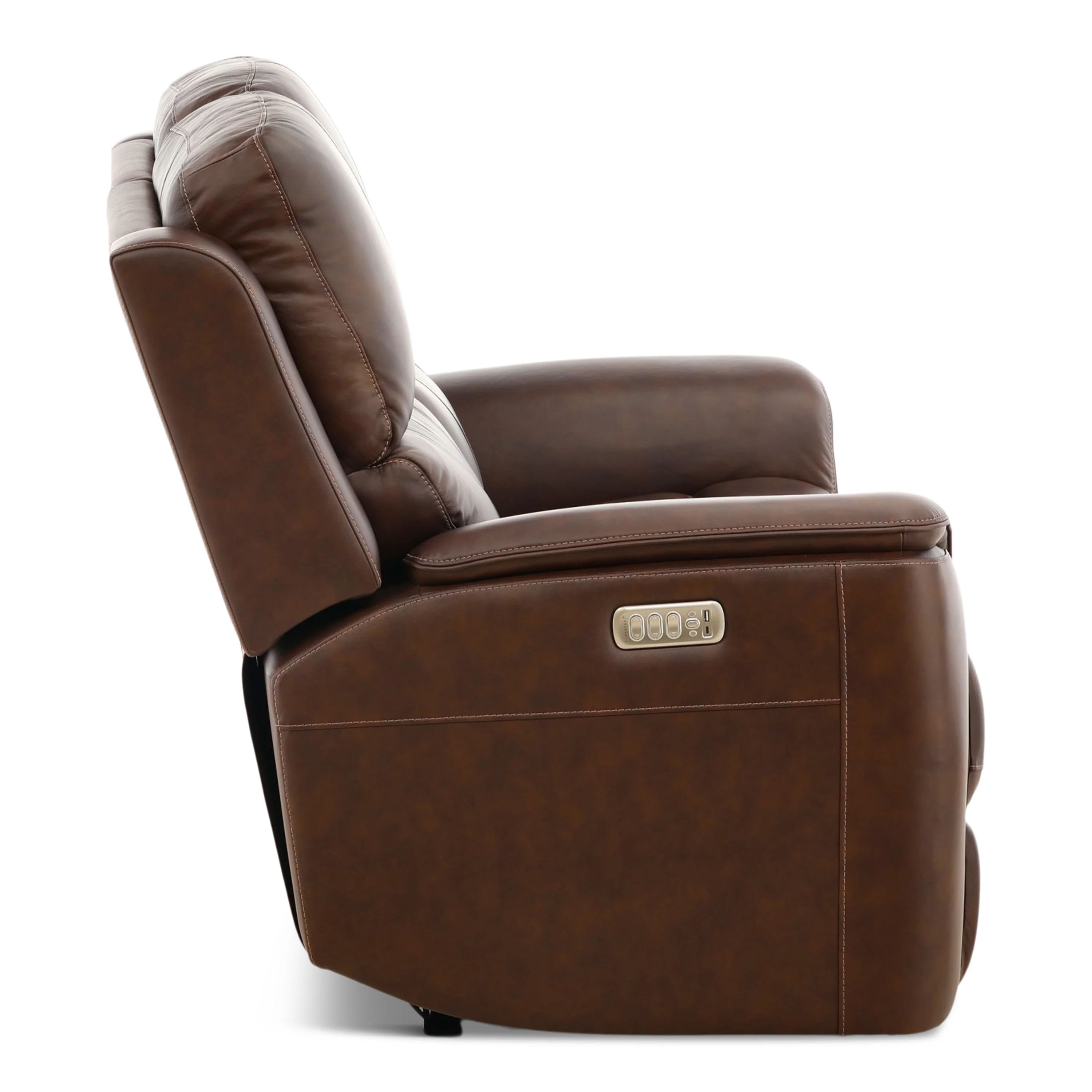 Flexsteel Karson Leather Power Reclining Loveseat - Image 6
