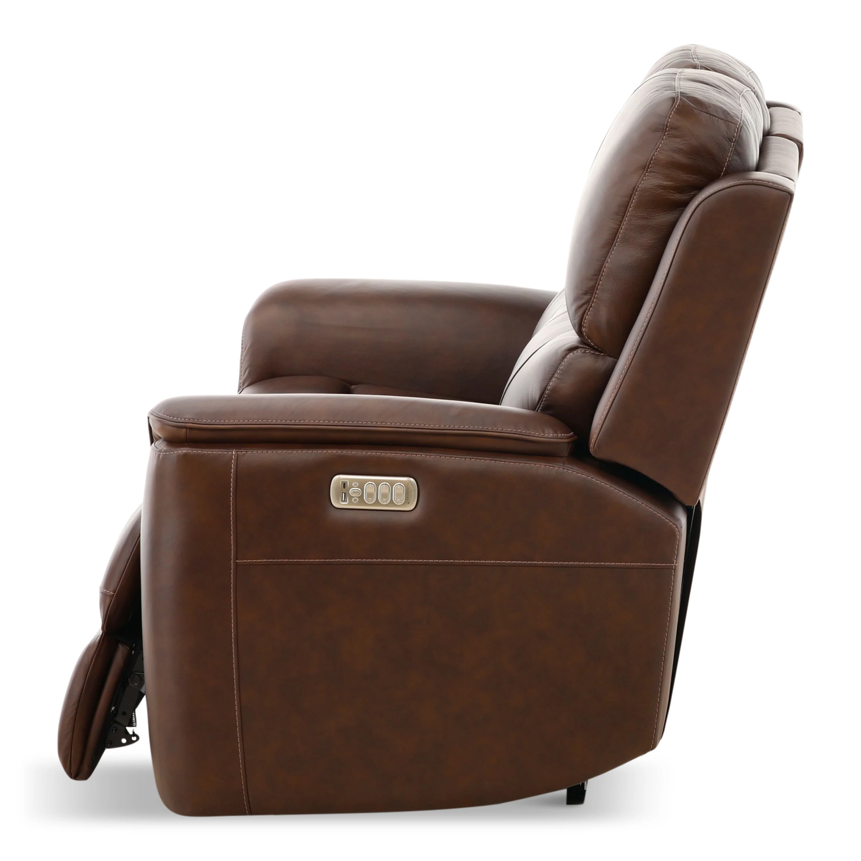 Flexsteel Karson Leather Power Reclining Loveseat - Image 8