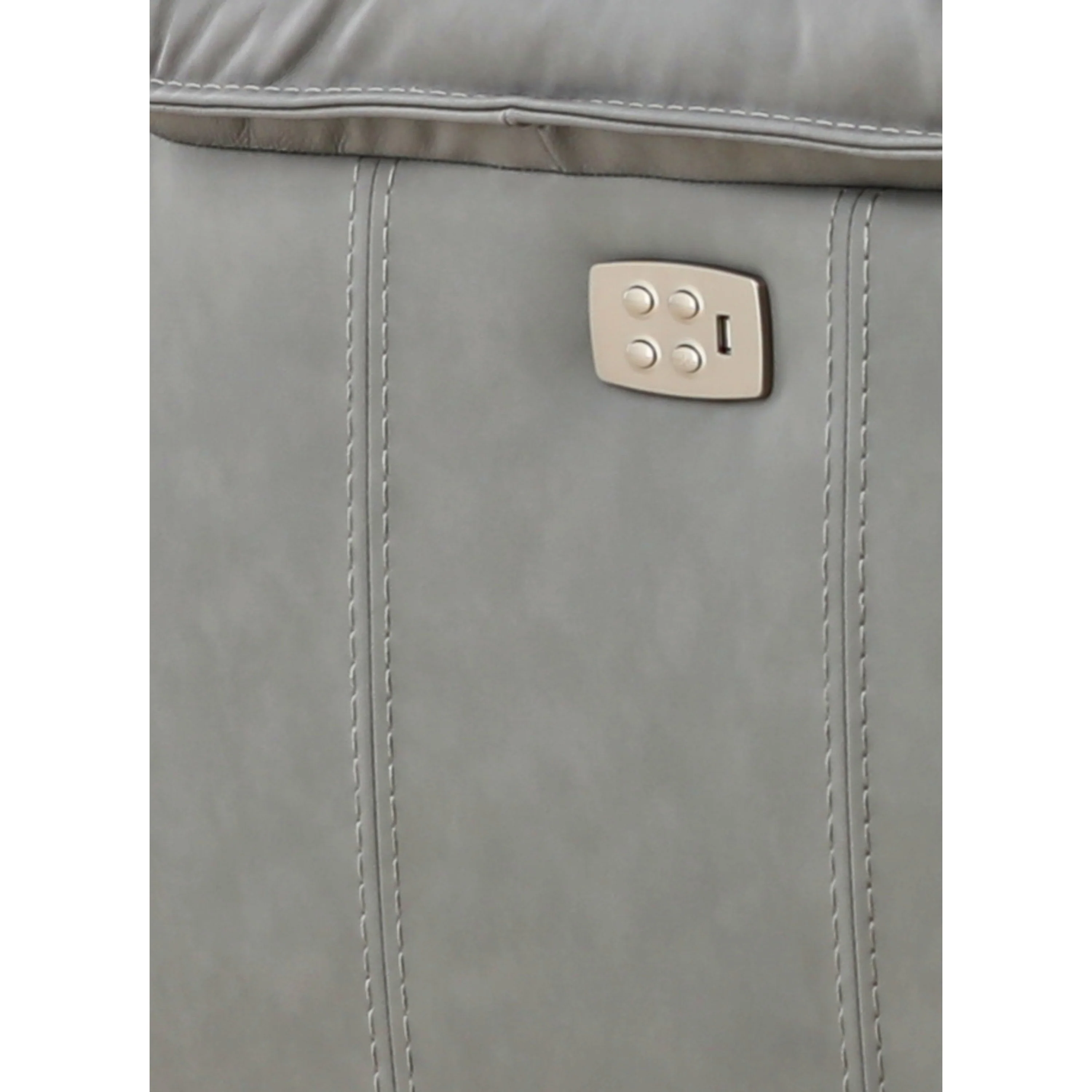 Bozeman II Leather Power Reclining Console Loveseat - Image 11