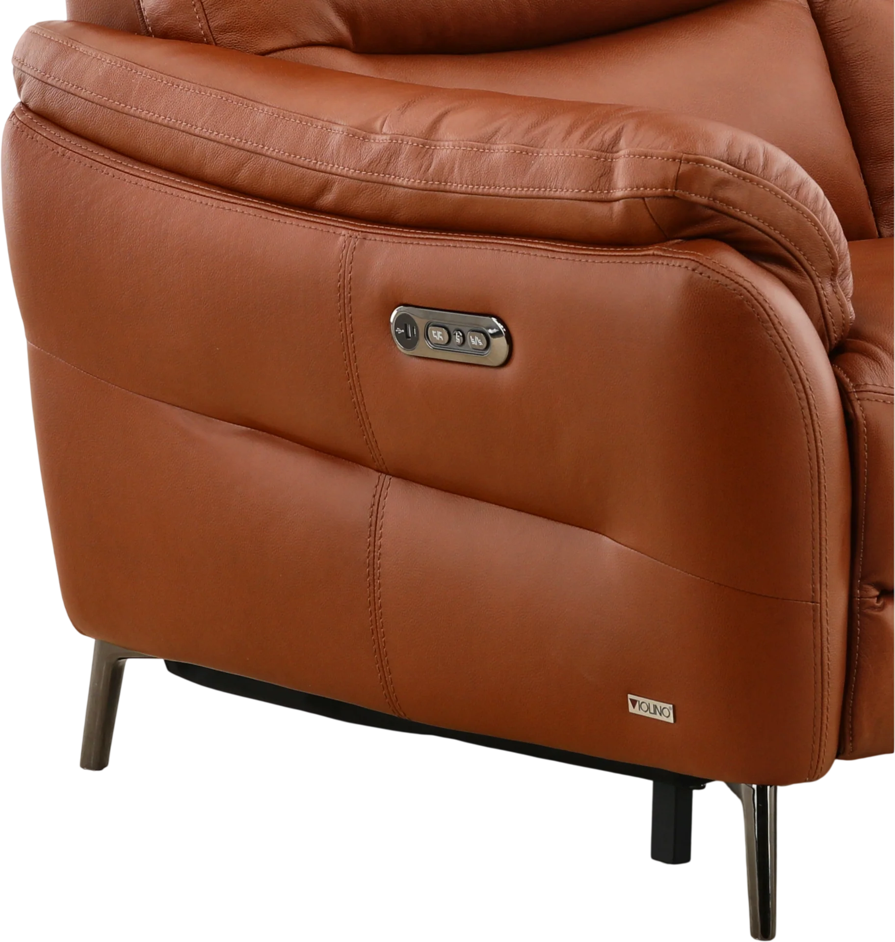 Underwood Leather Power Reclining Loveseat - Image 12