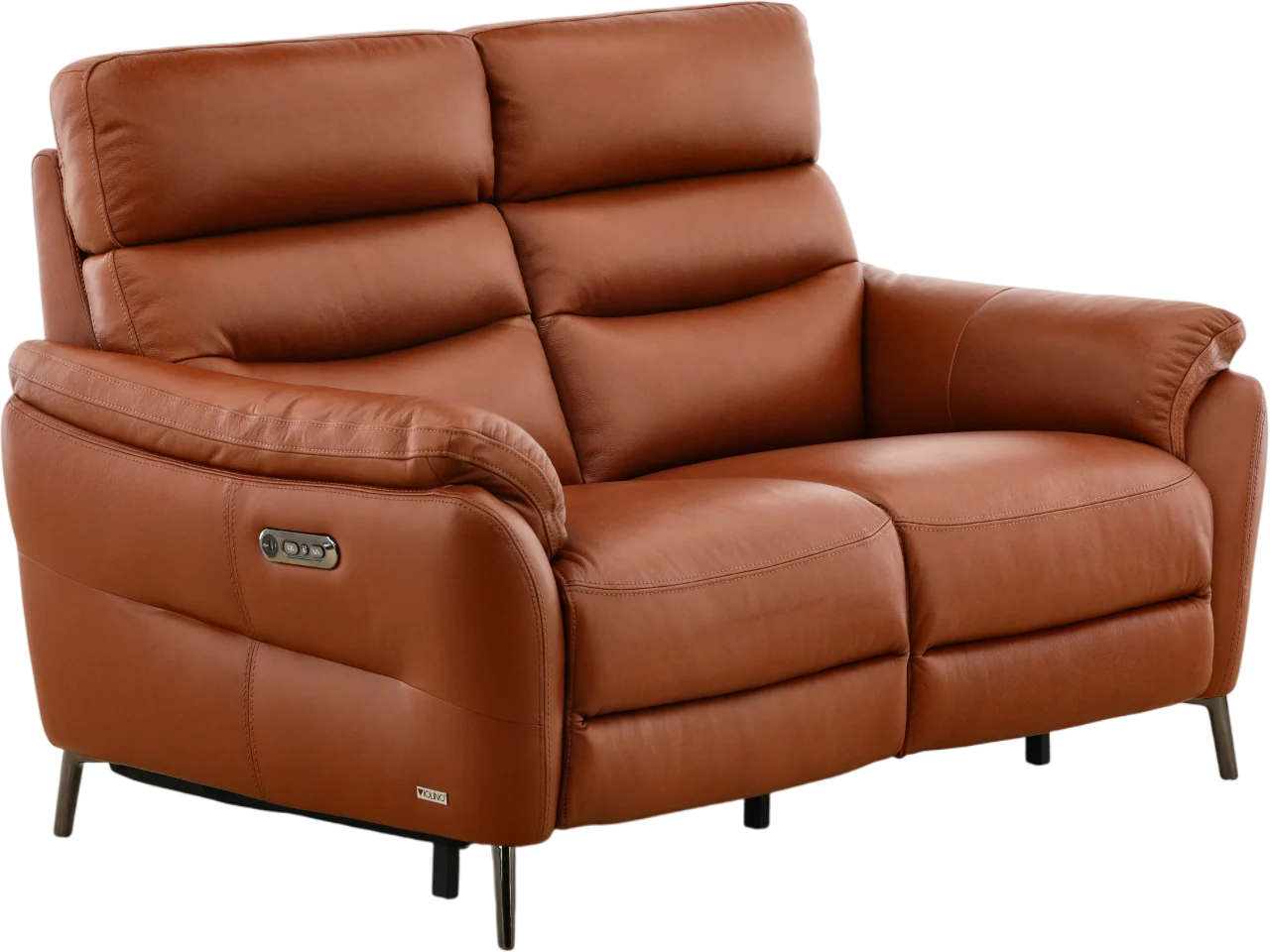Underwood Leather Power Reclining Loveseat - Image 4