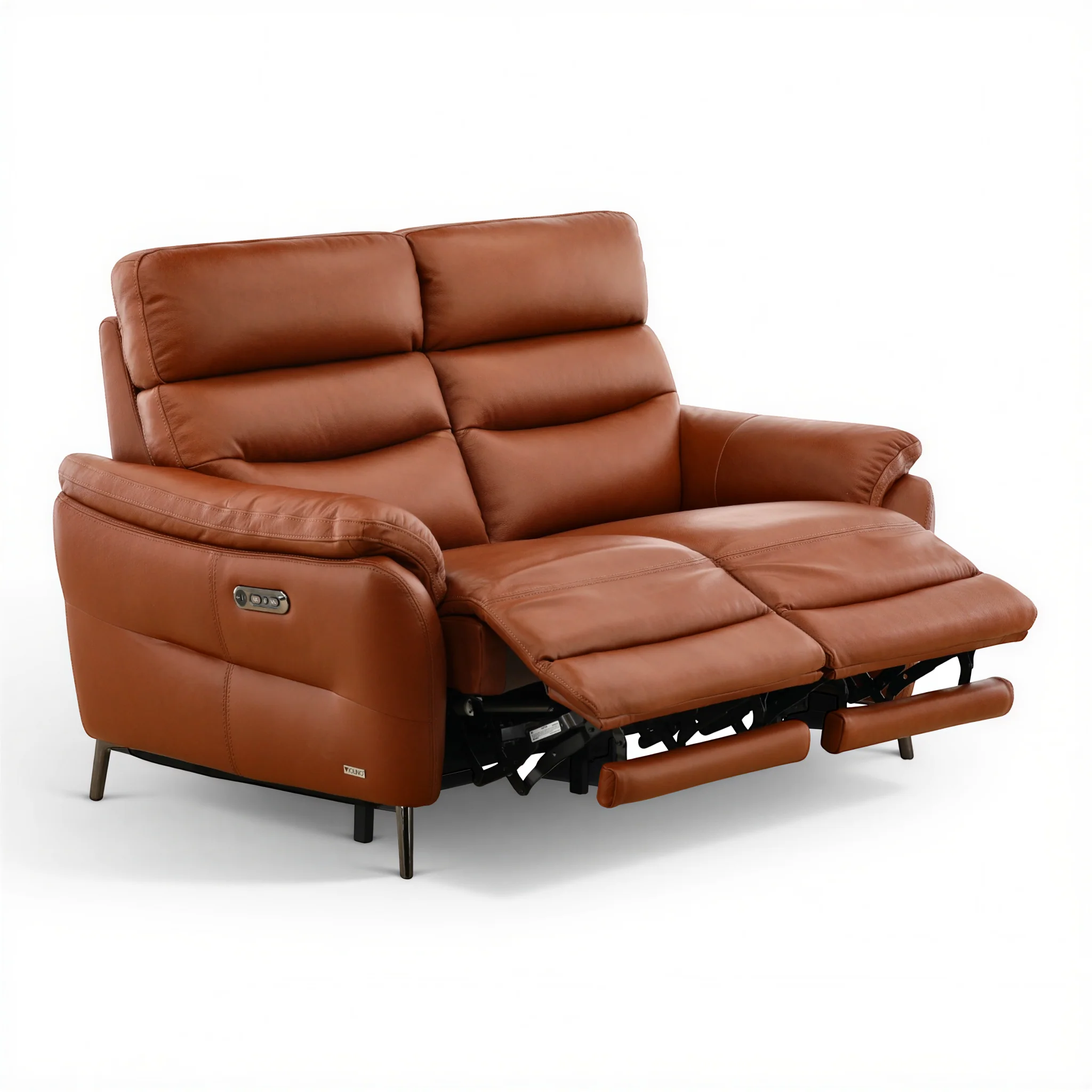 Underwood Leather Power Reclining Loveseat - Image 5