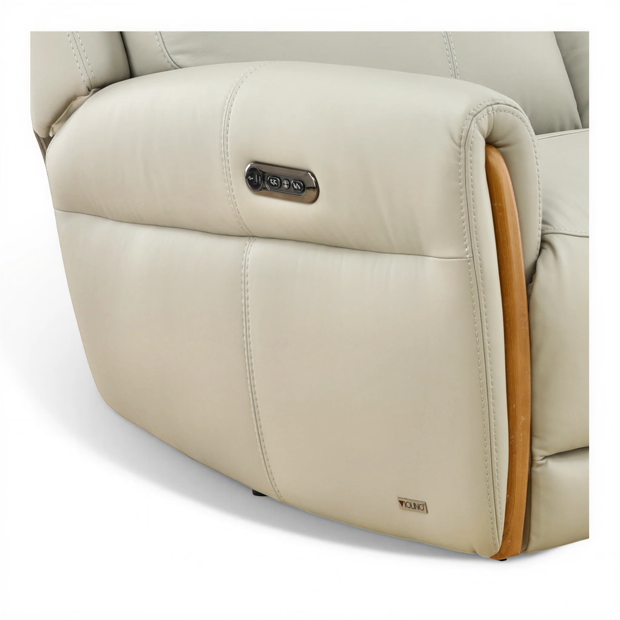 Yates Leather Power Reclining Loveseat - Image 11
