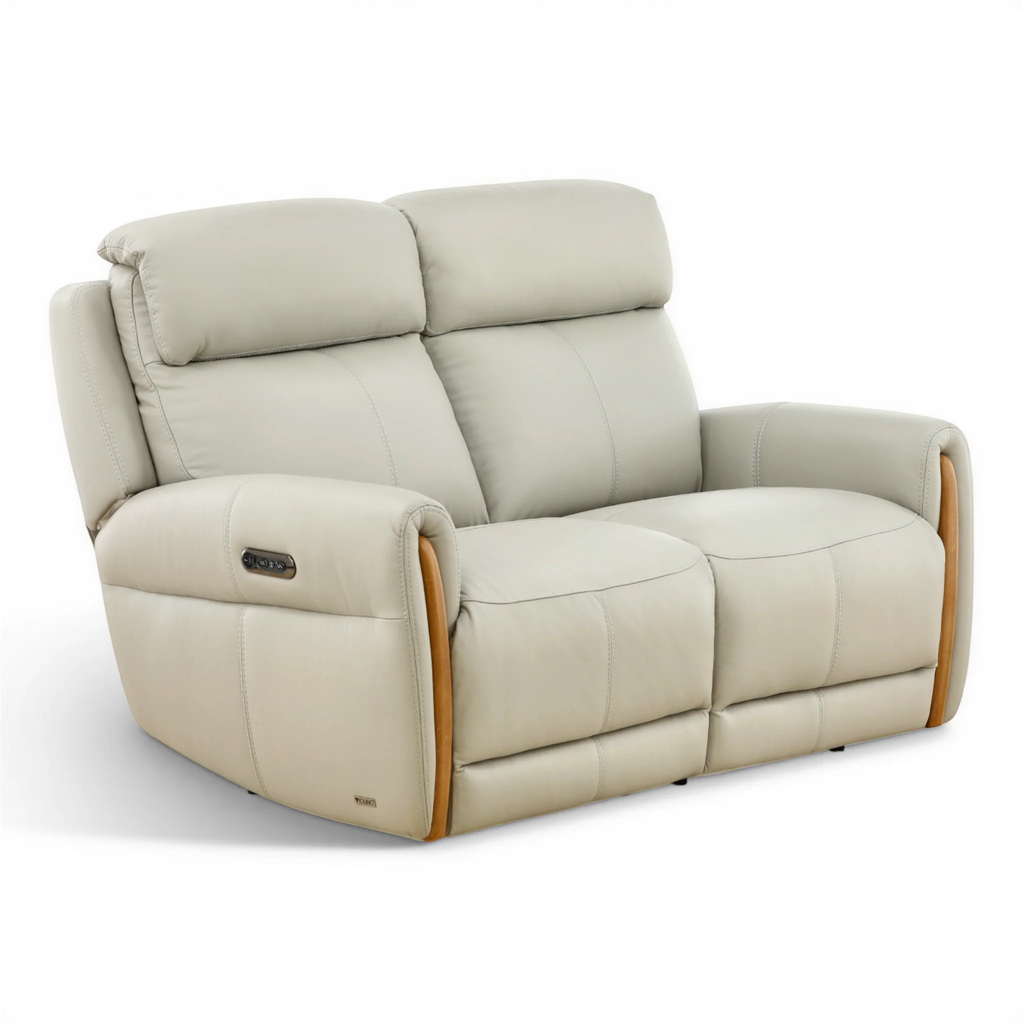 Yates Leather Power Reclining Loveseat - Image 4