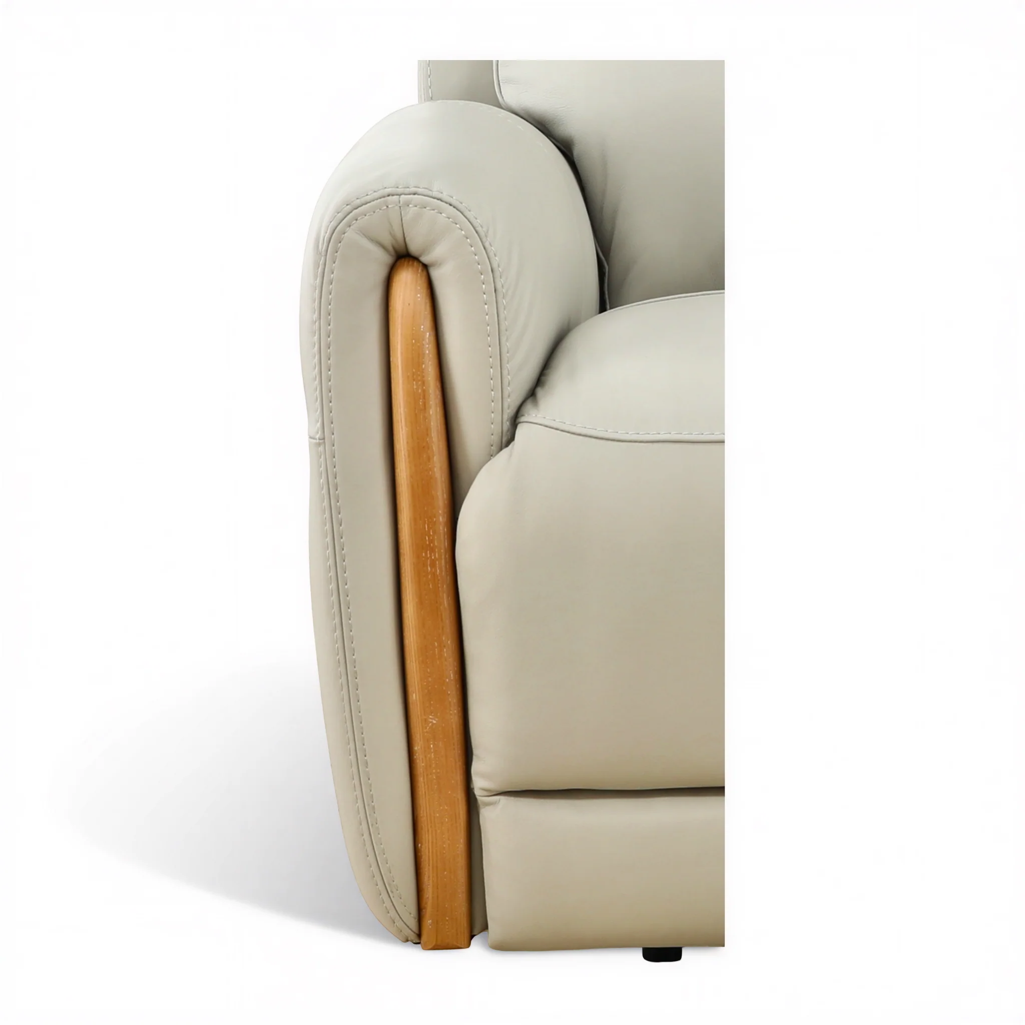 Yates Leather Power Reclining Loveseat - Image 6