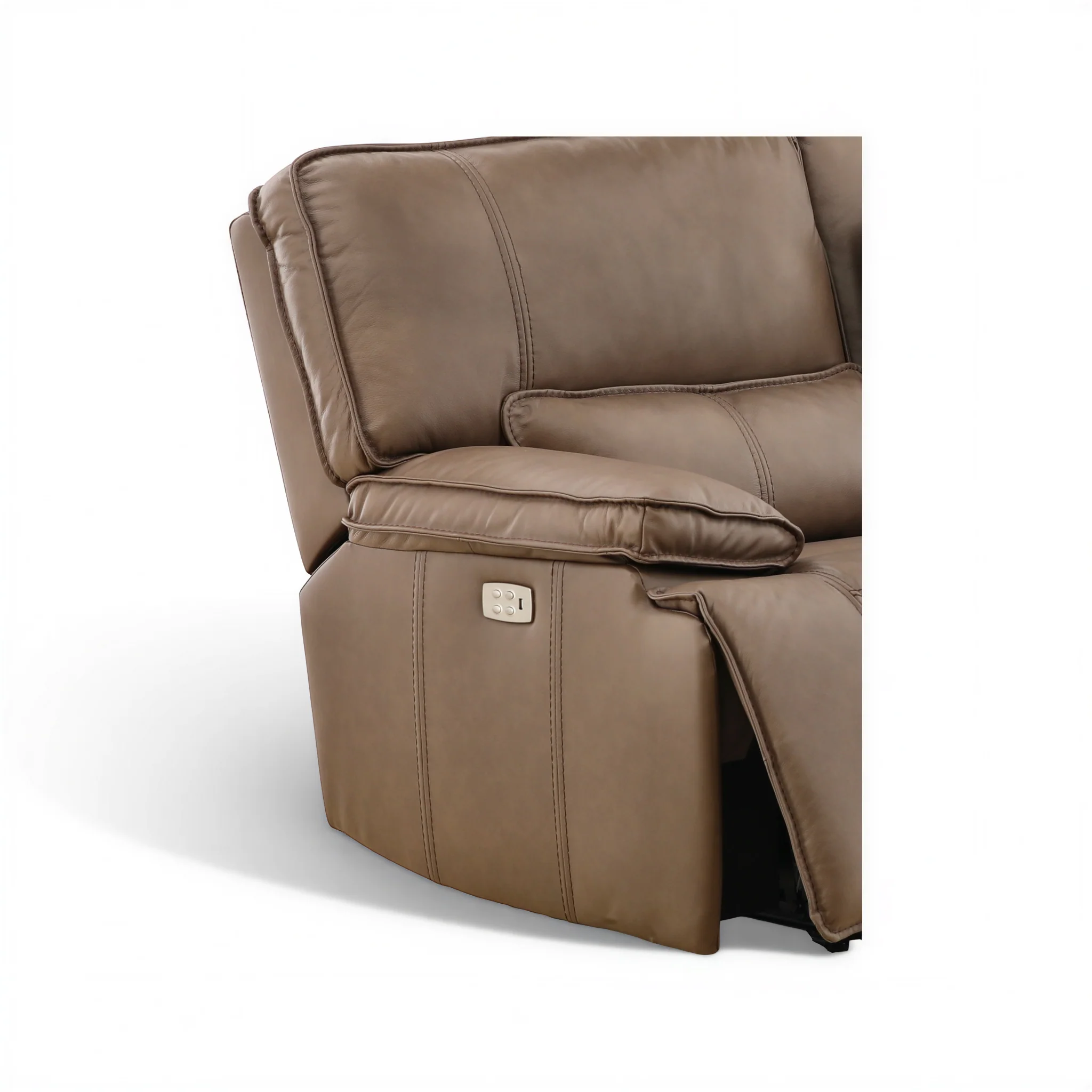 Bozeman II Leather Power Reclining Console Loveseat - Image 24