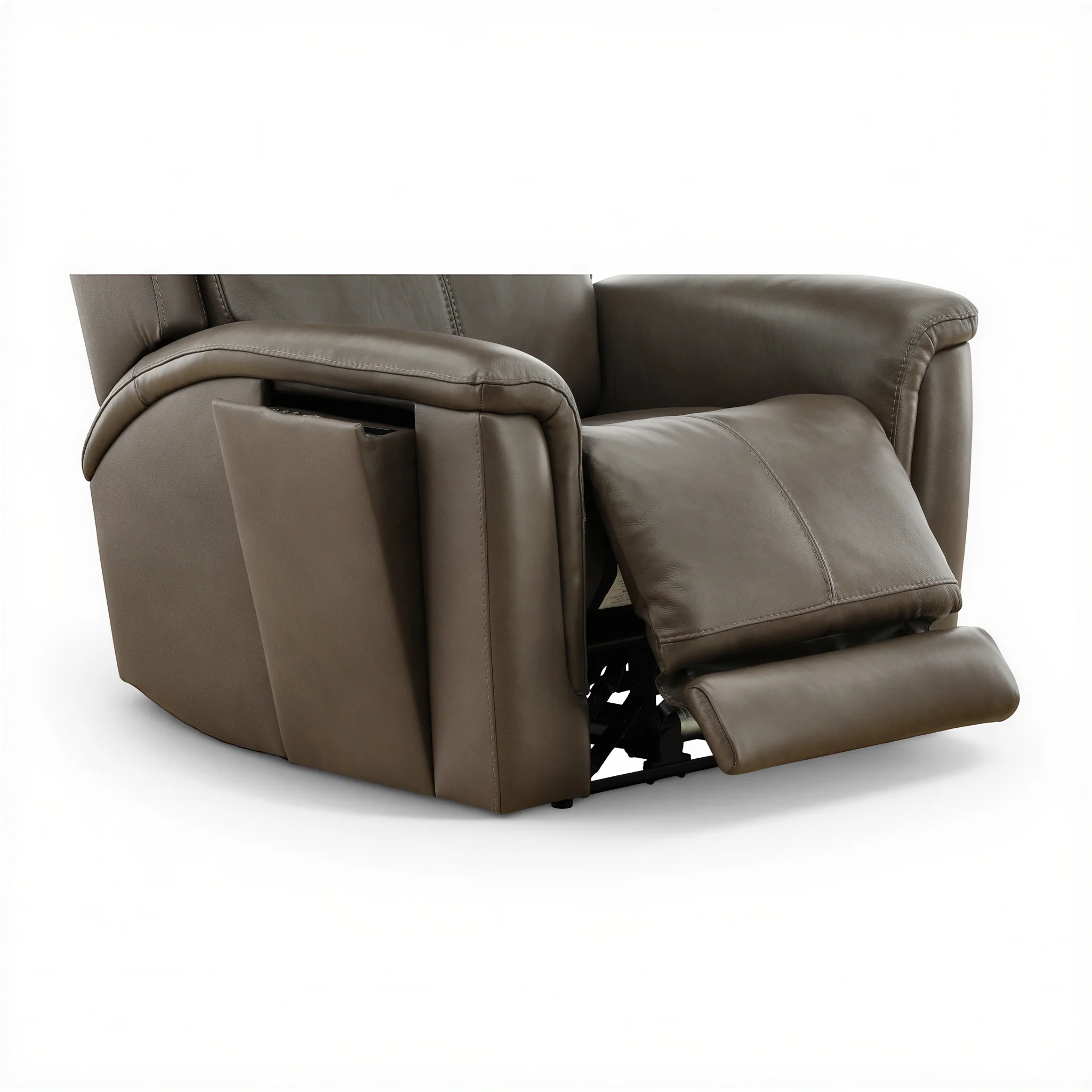 Flexsteel Trey Leather Power Recliner - Image 16