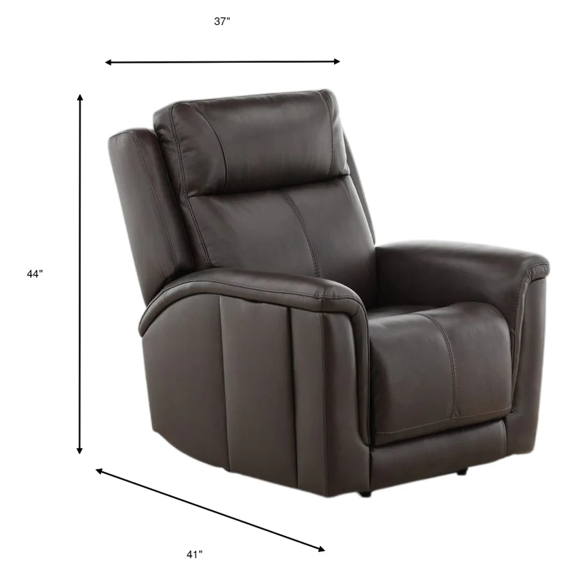 Flexsteel Trey Leather Power Recliner - Image 20
