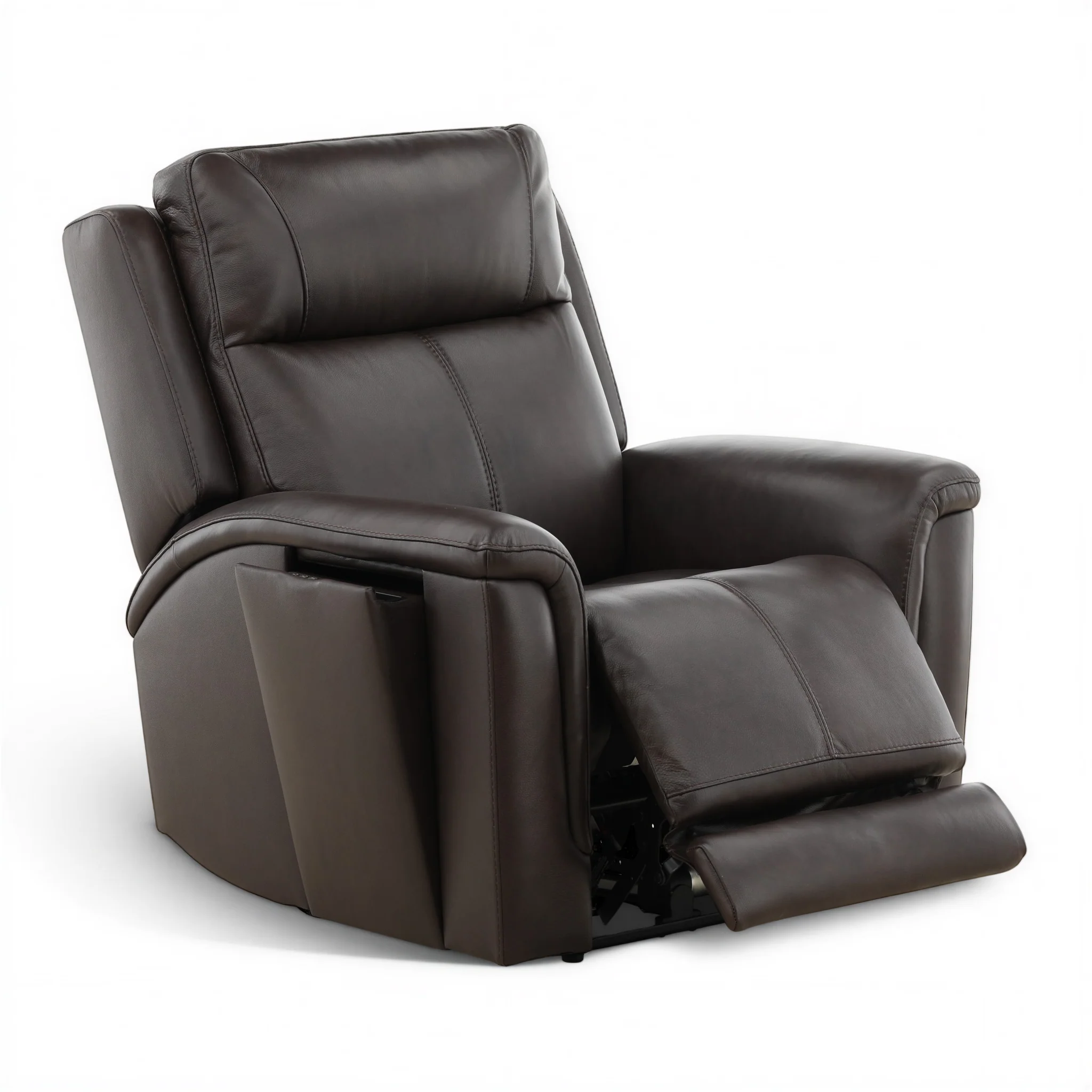 Flexsteel Trey Leather Power Recliner - Image 23