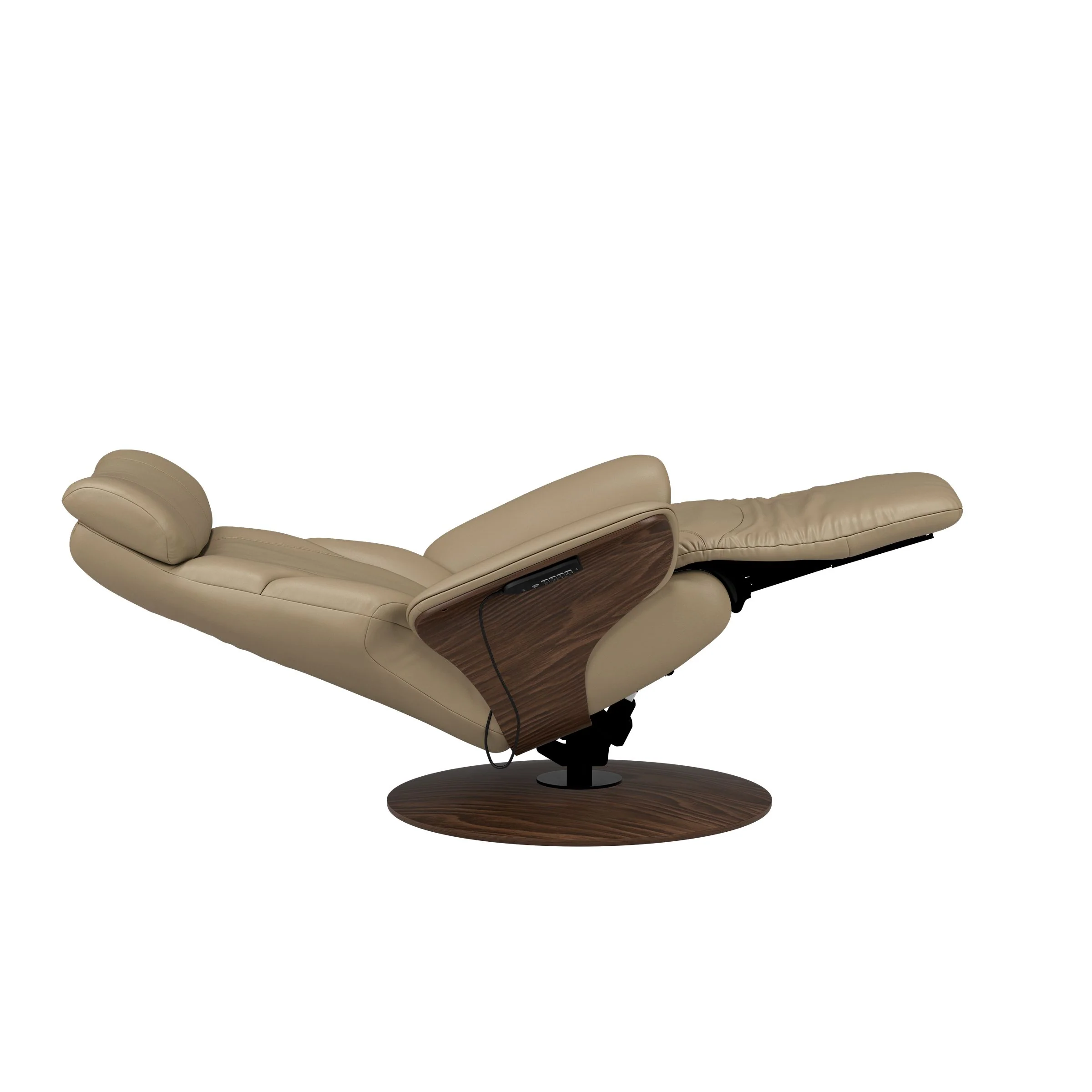 Adam Leather Power Recliner - Image 2