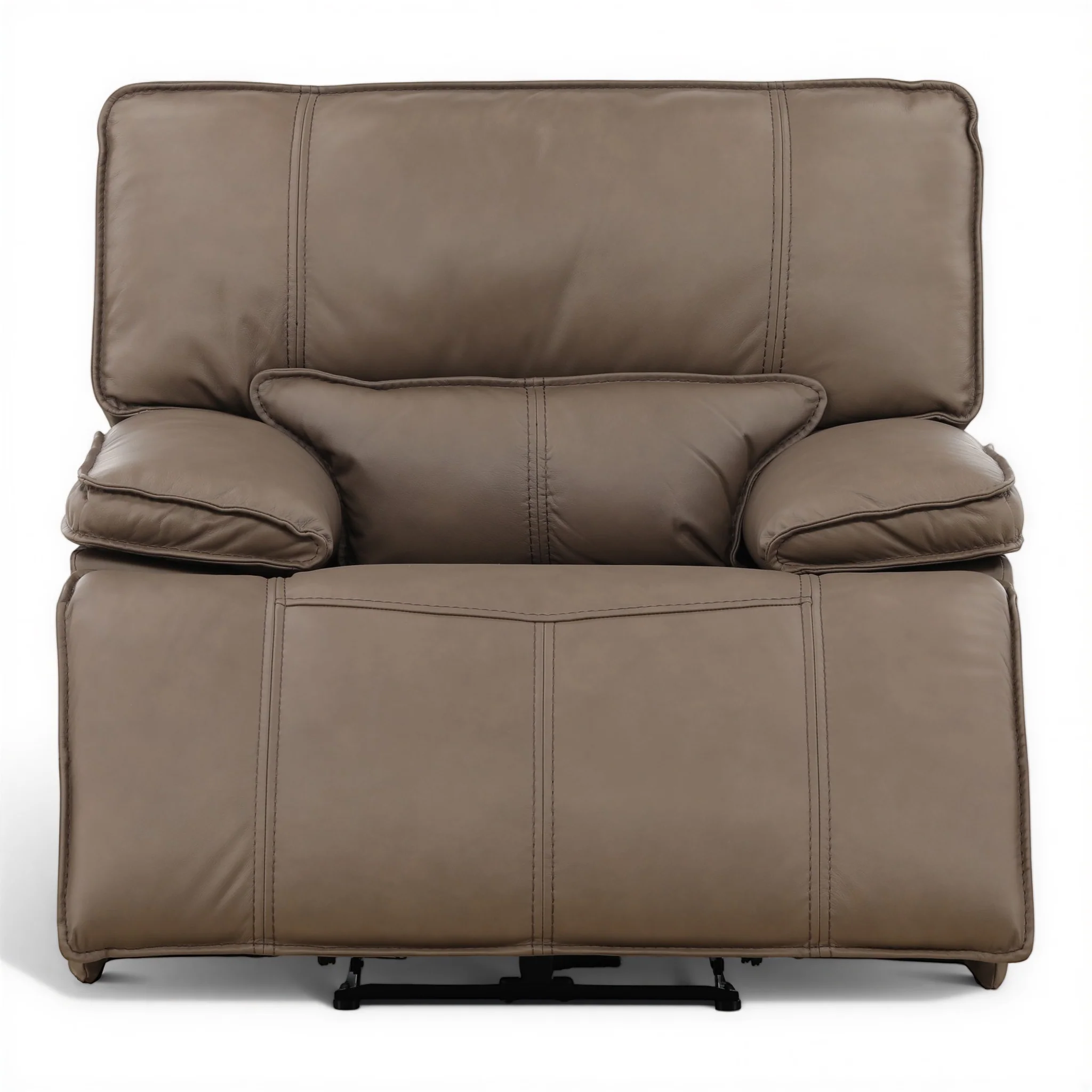 Bozeman II Leather Power Recliner with Adjustable Headrest - Image 2