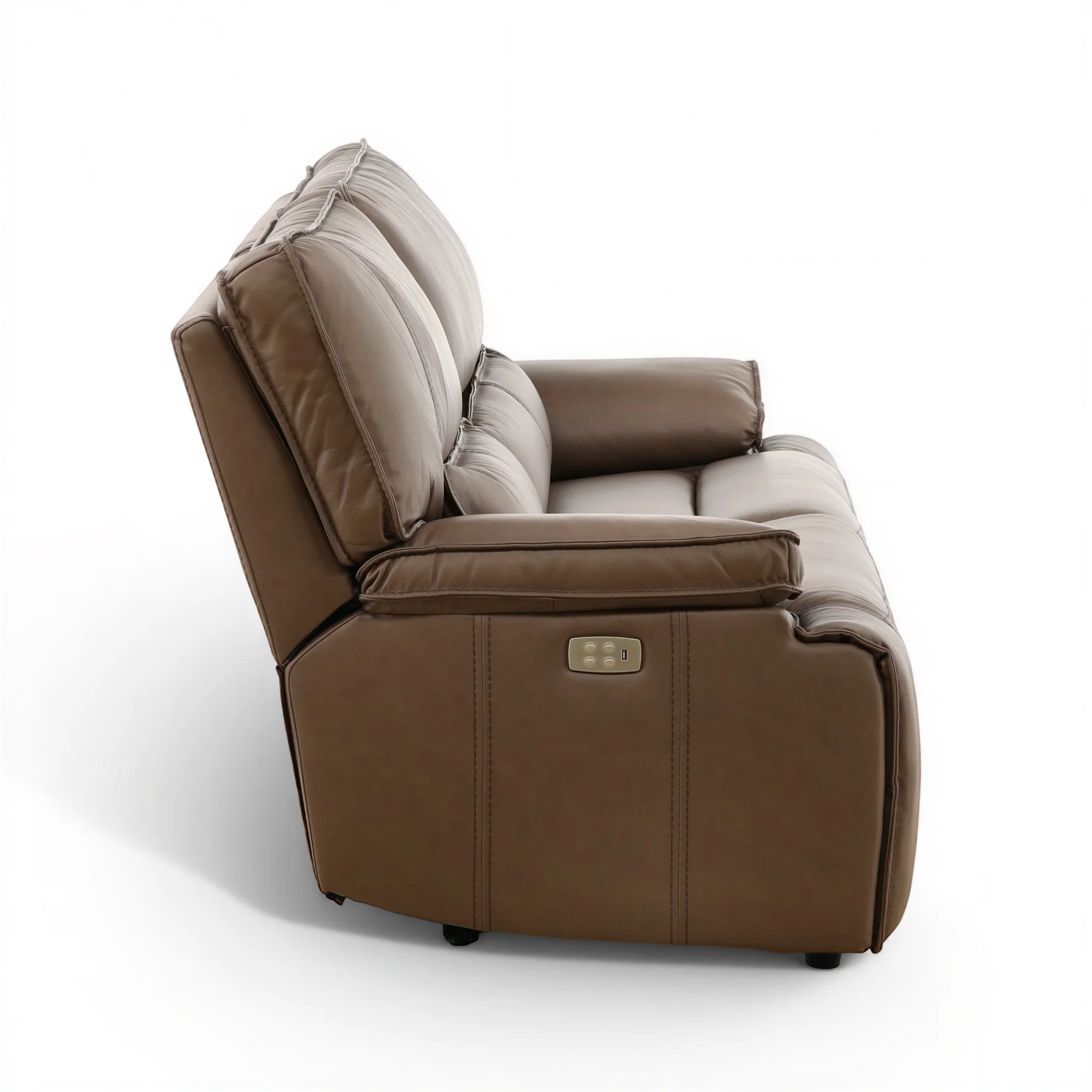 Bozeman II Leather Power Reclining Sofa - Image 5