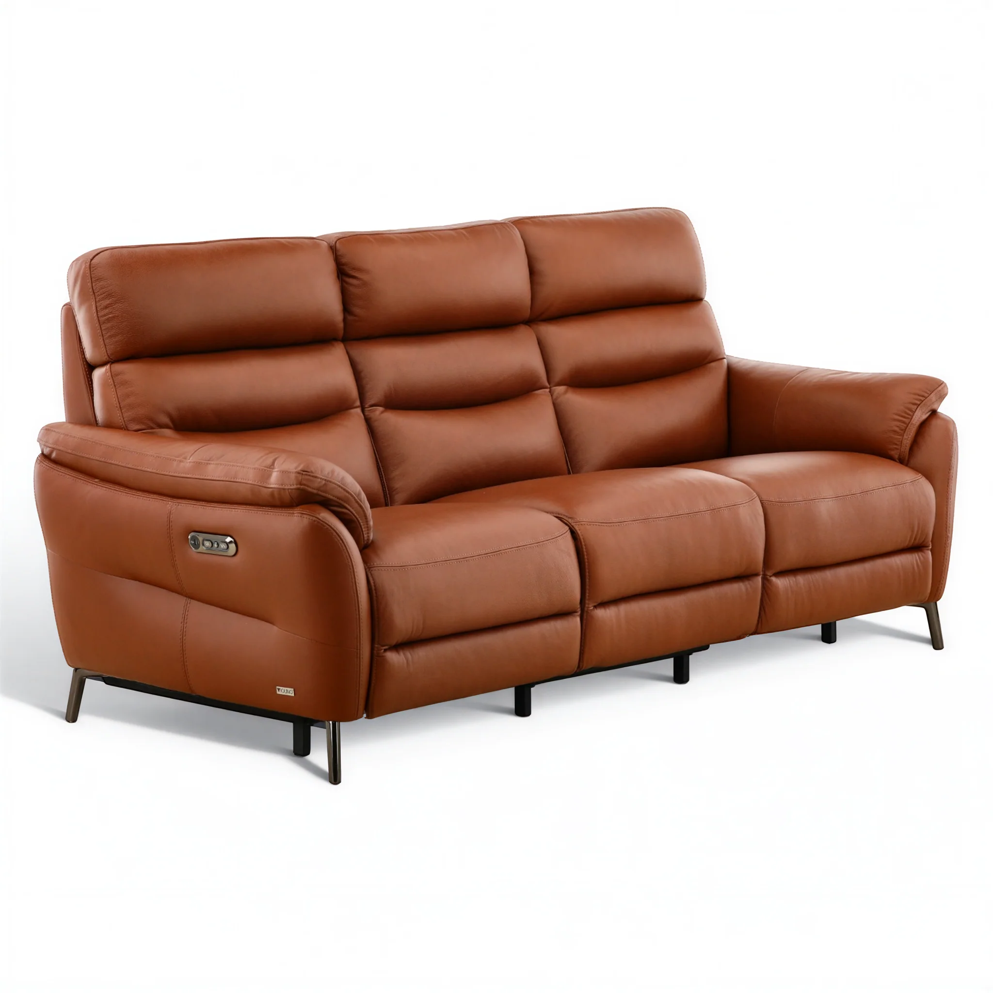 Underwood Leather Power Reclining Sofa - Image 5