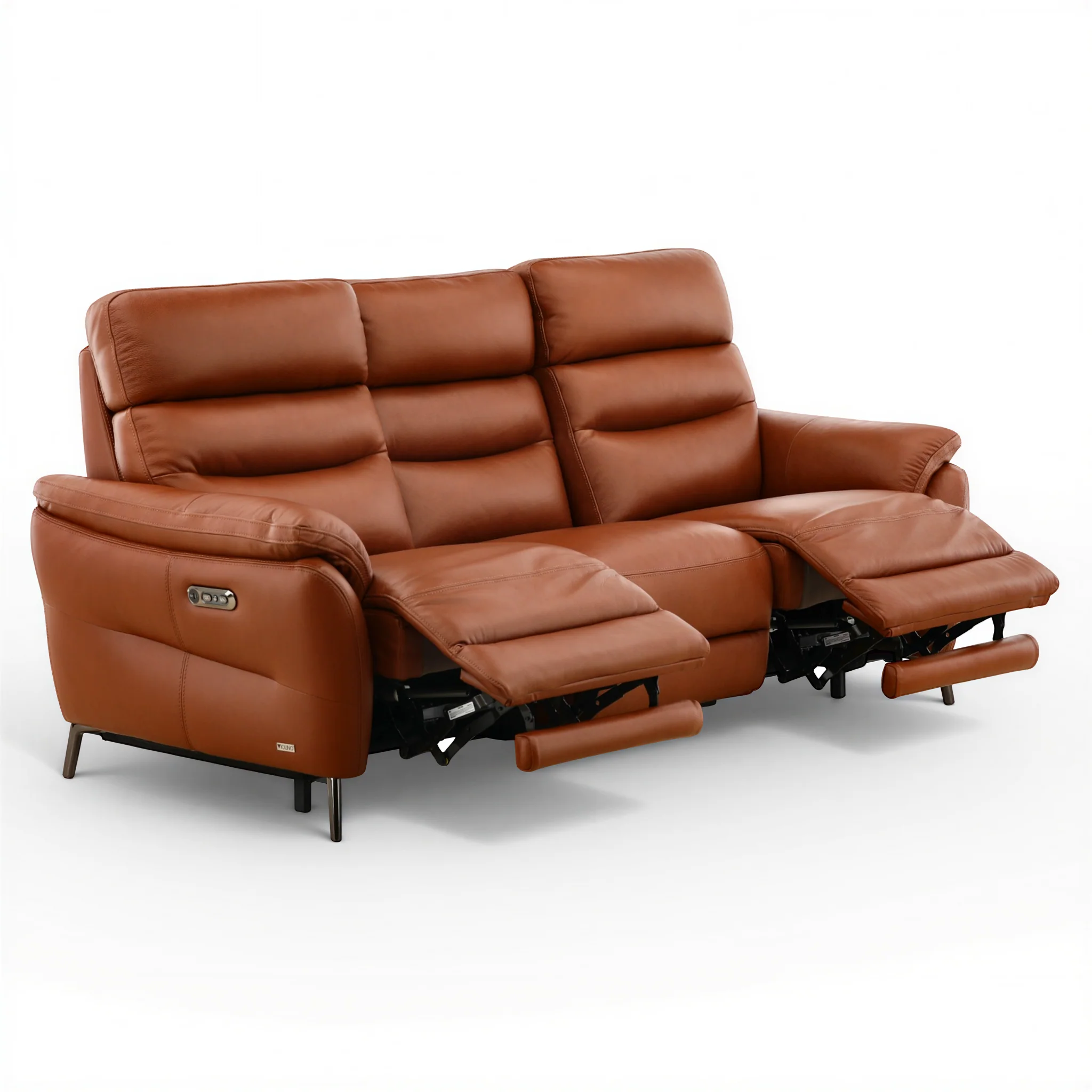 Underwood Leather Power Reclining Sofa - Image 6