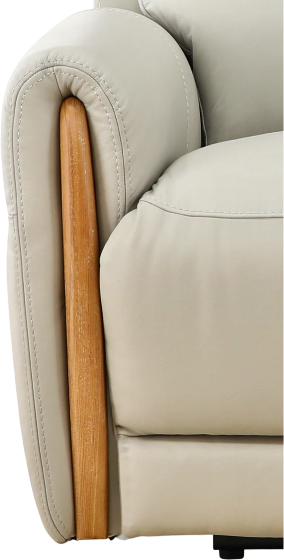 Yates Leather Power Reclining Sofa - Image 11