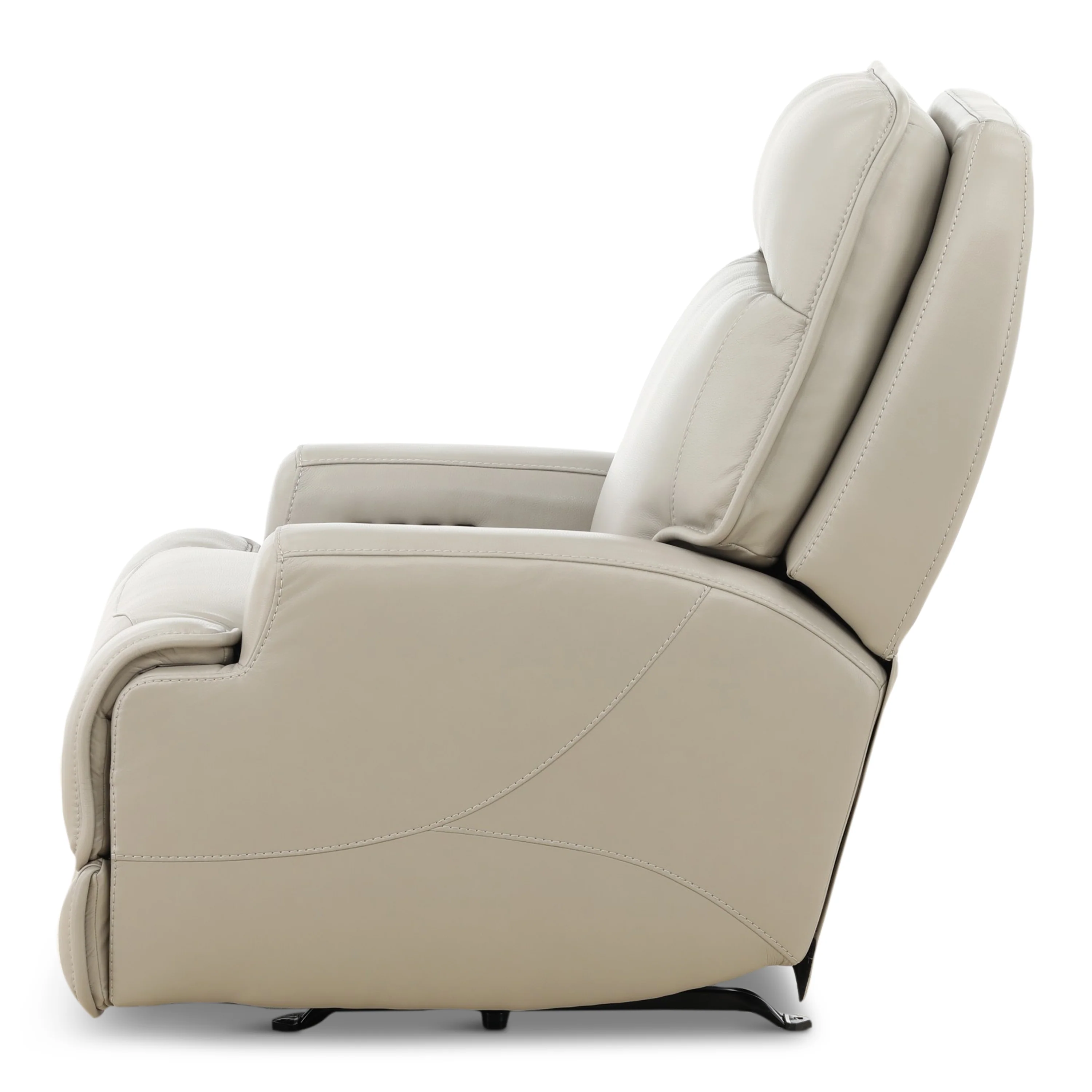 Cabot Zero Gravity Leather Power Rocker Recliner - Image 11