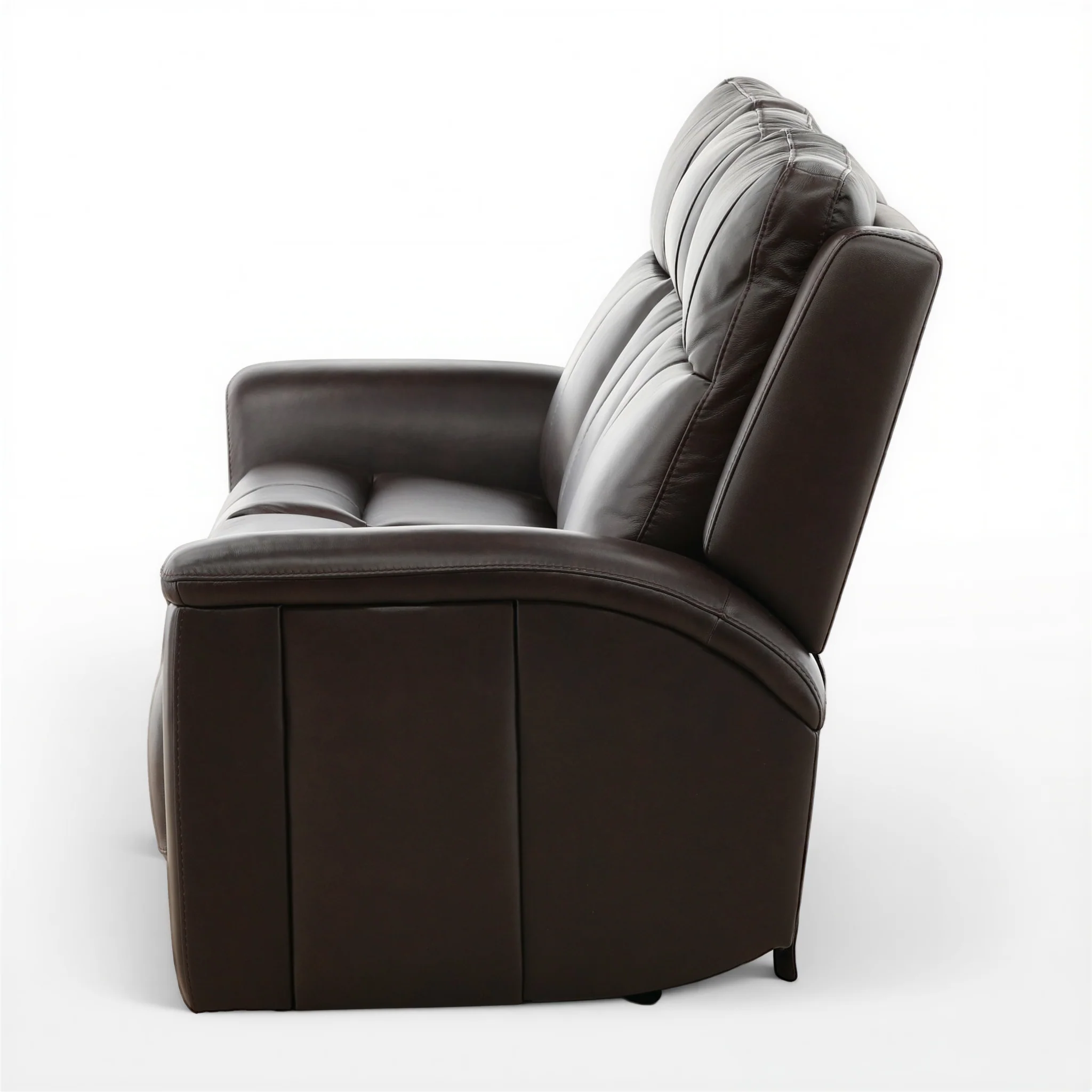 Flexsteel Trey Leather Power Reclining Sofa with Drop-Down Table - Image 28