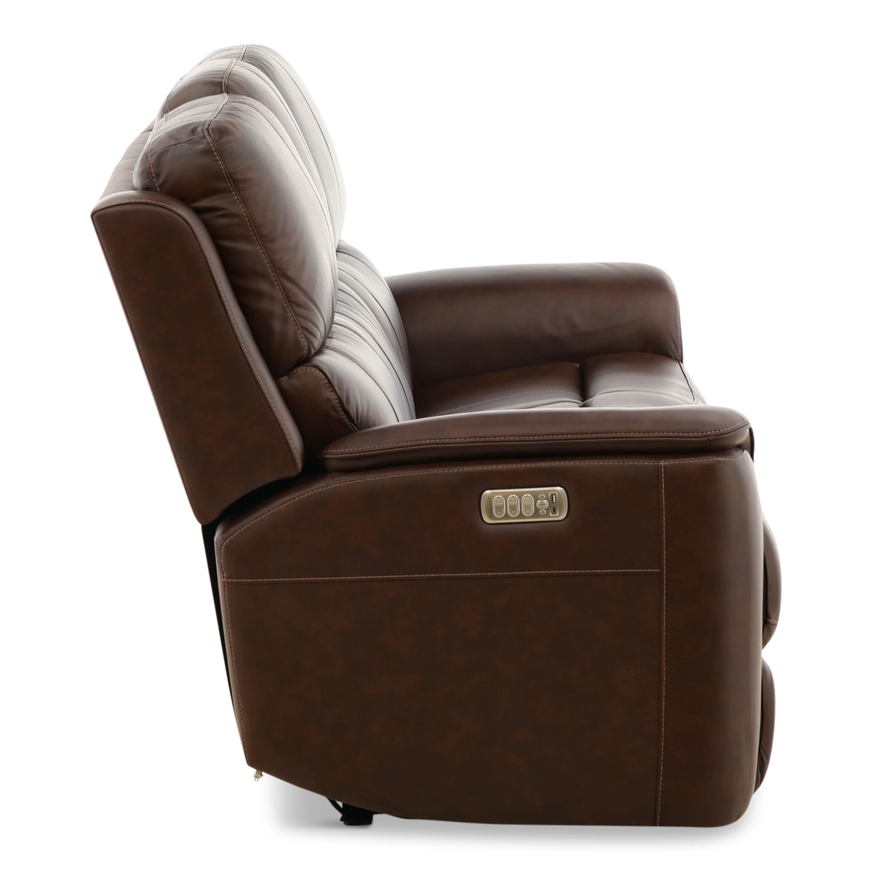 Flexsteel Karson Leather Power Reclining Sofa - Image 8