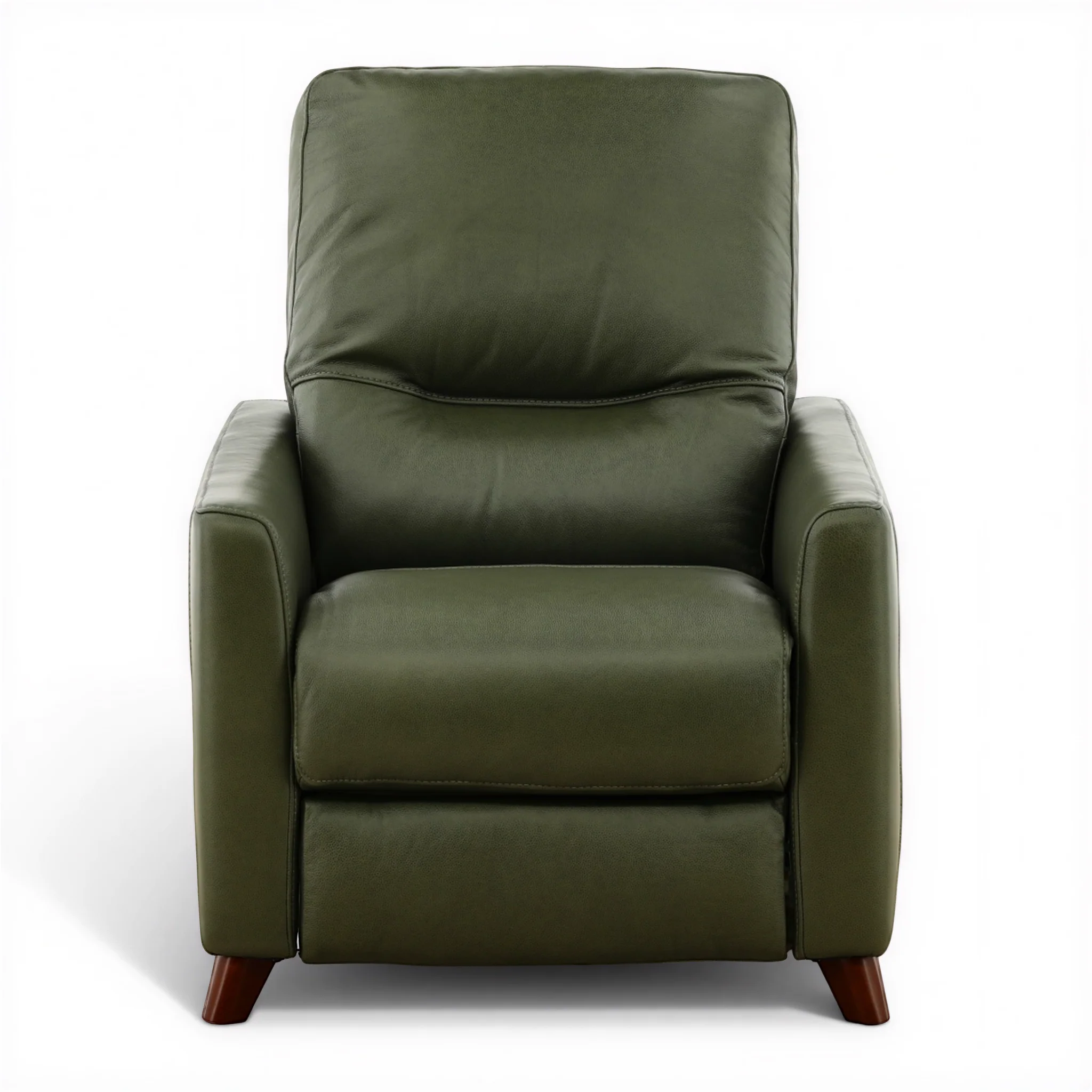 Winthrop Leather Pushback Recliner