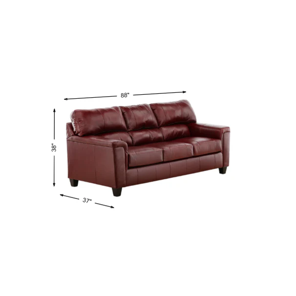 Marcellus Leather Sofa - Image 2