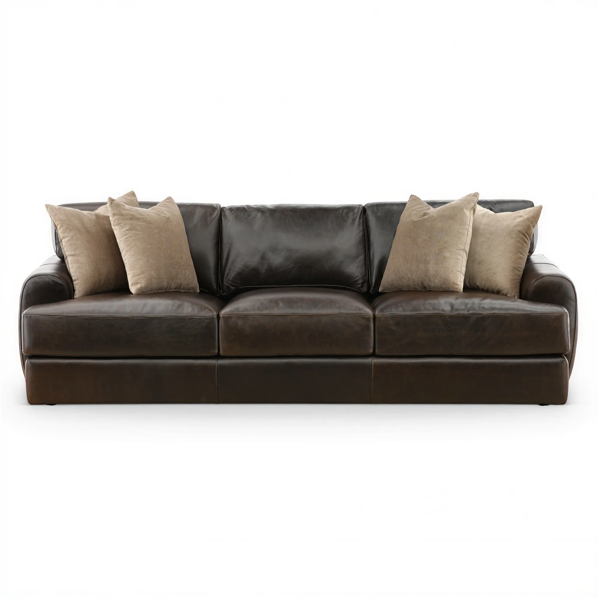 Cameron Leather Sofa