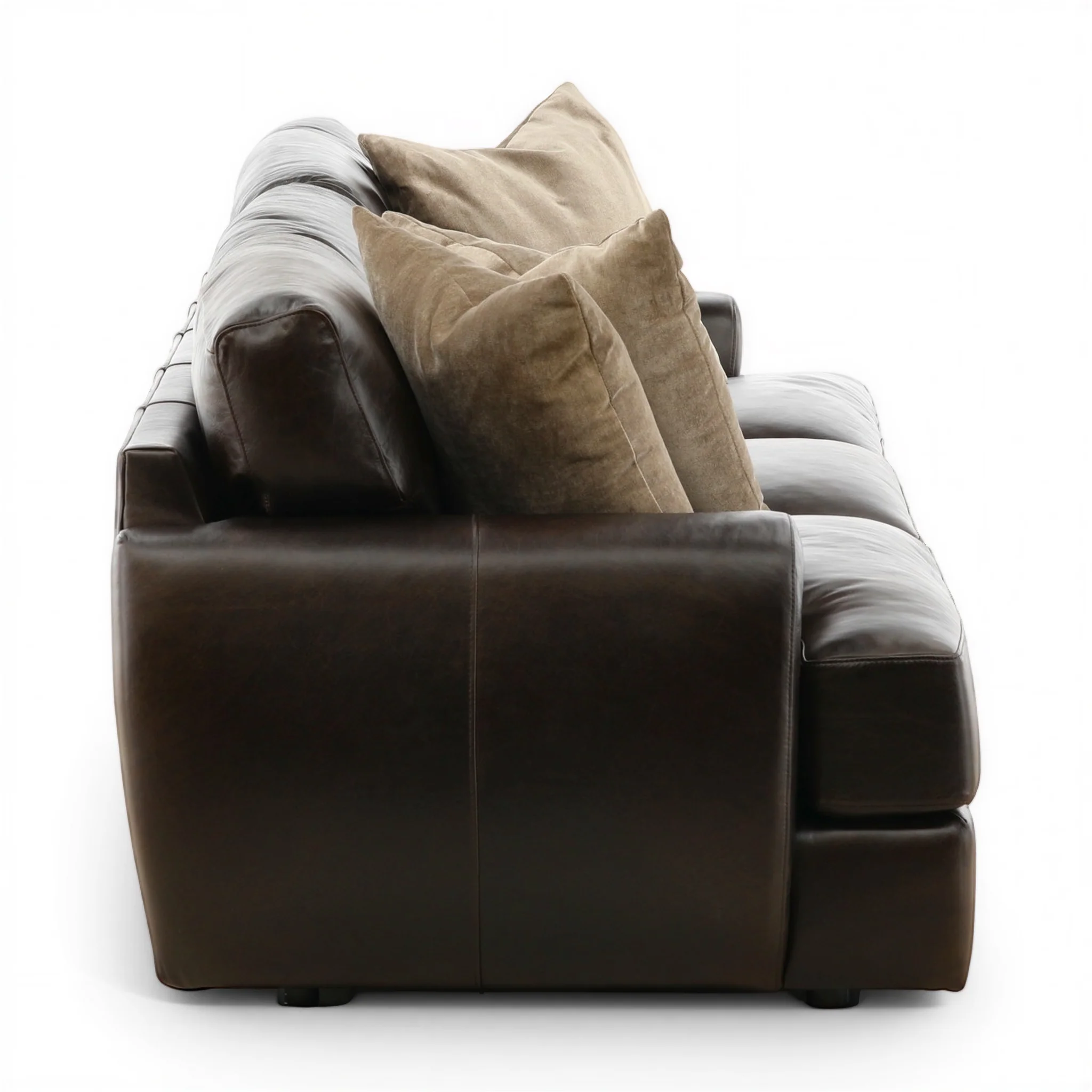 Cameron Leather Sofa - Image 4