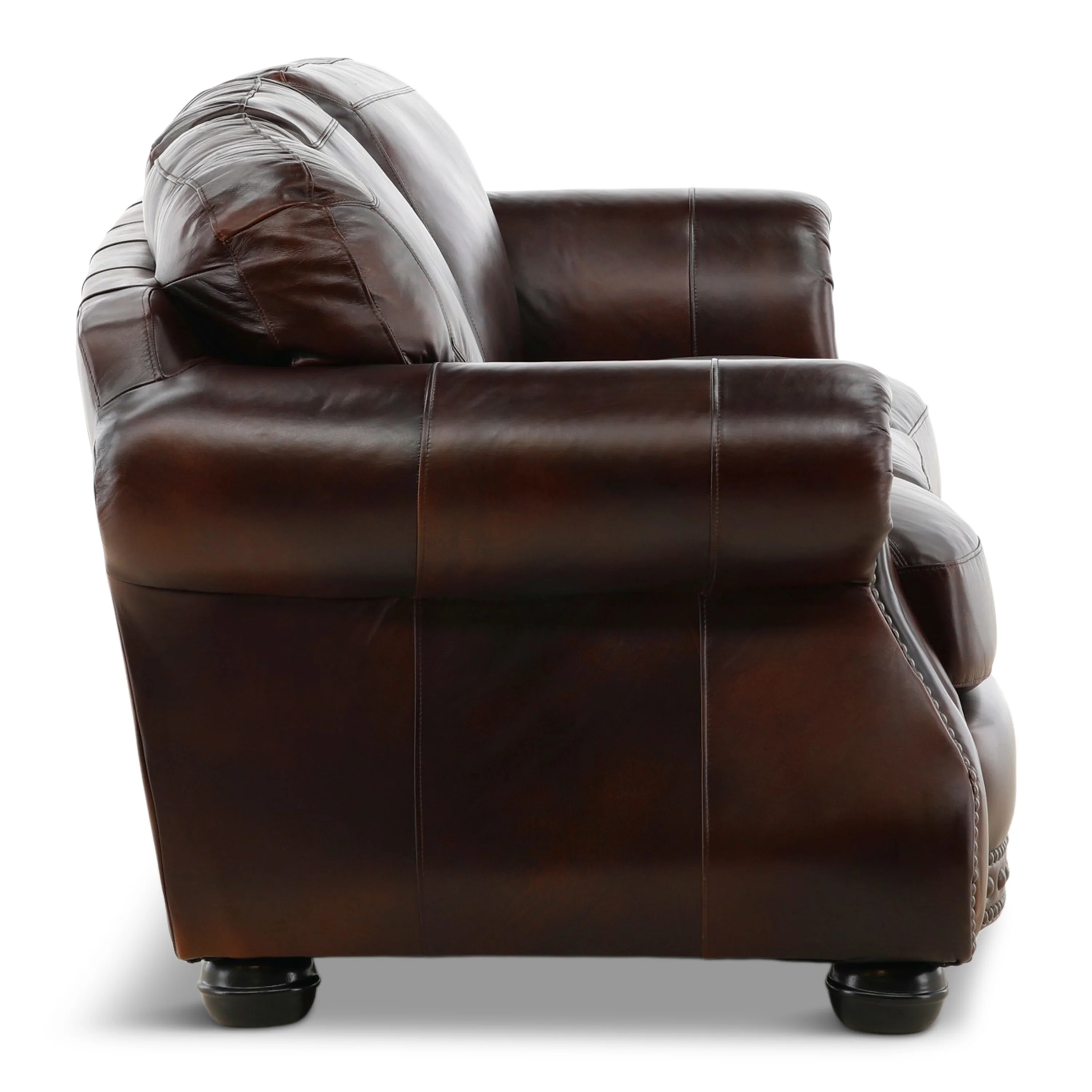 Leonard Leather Sofa - Image 5