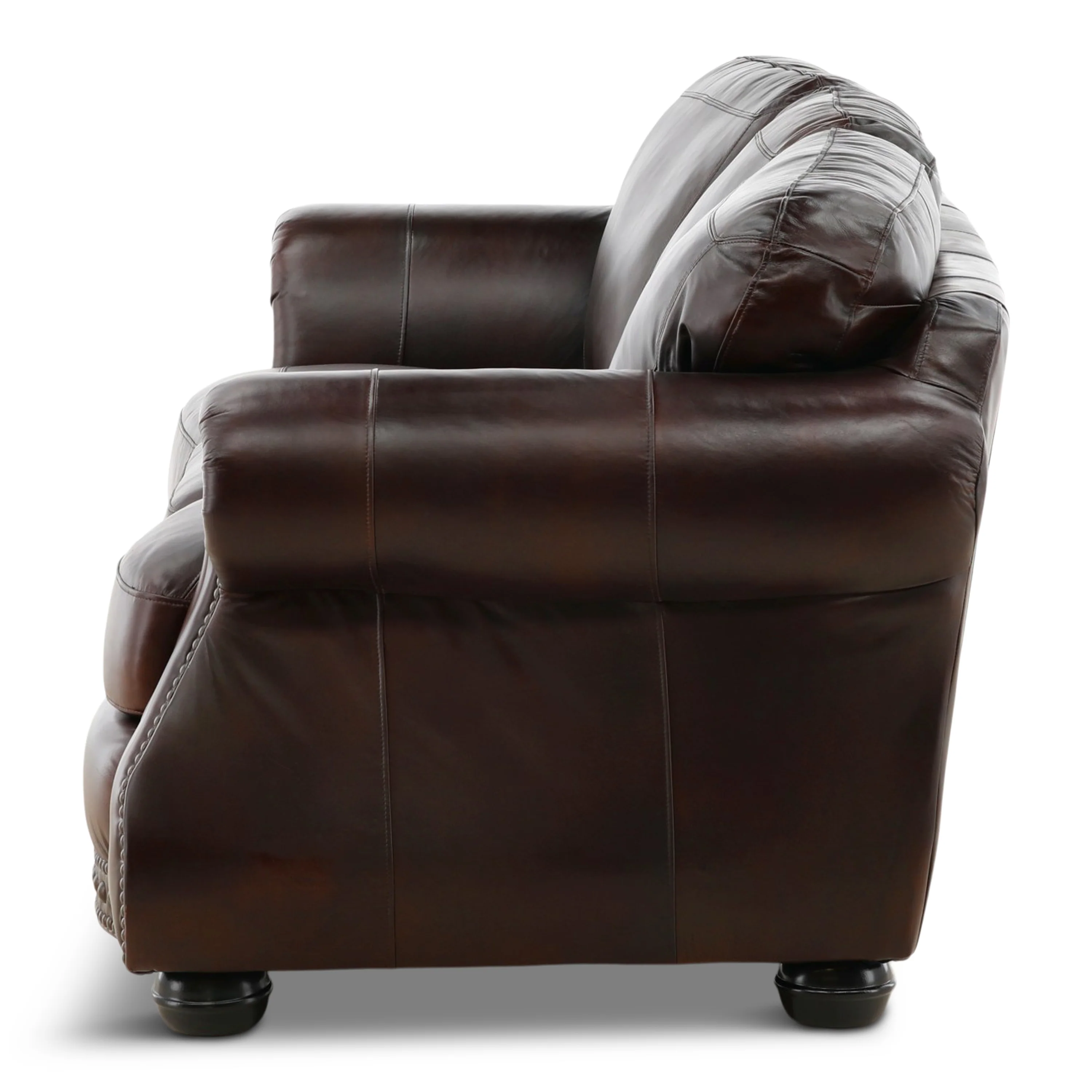 Leonard Leather Sofa - Image 6