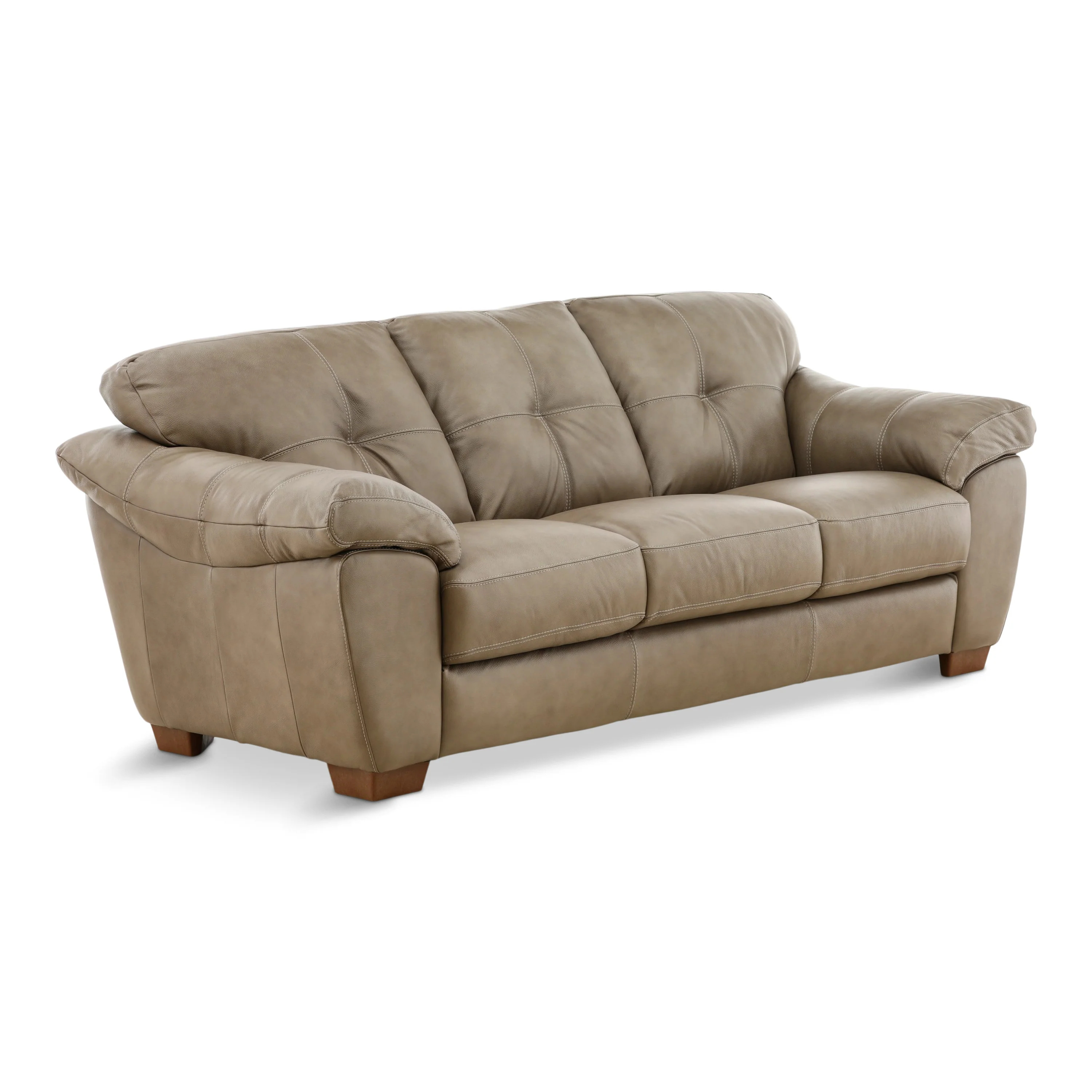 Camy Leather Sofa - Image 3
