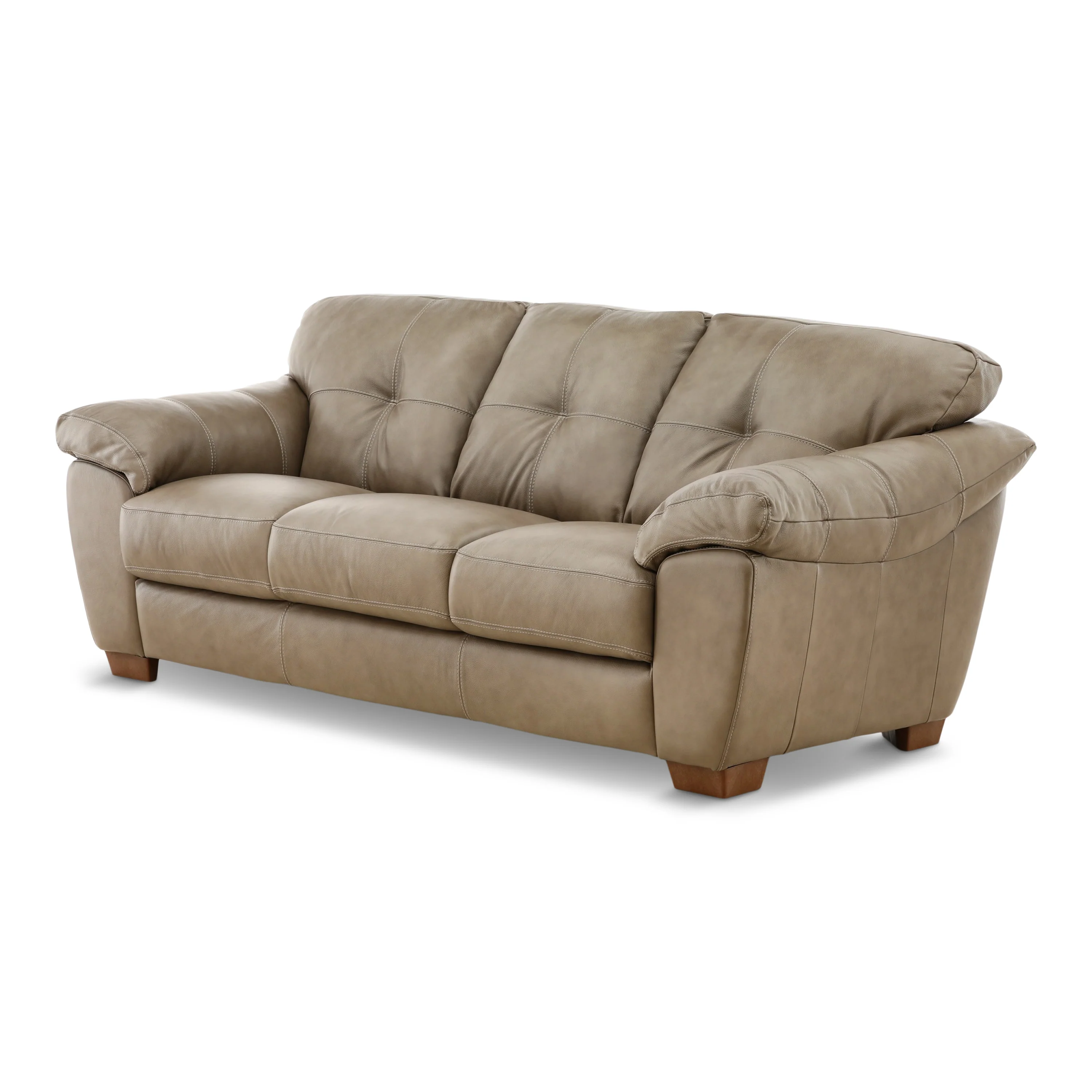 Camy Leather Sofa - Image 4