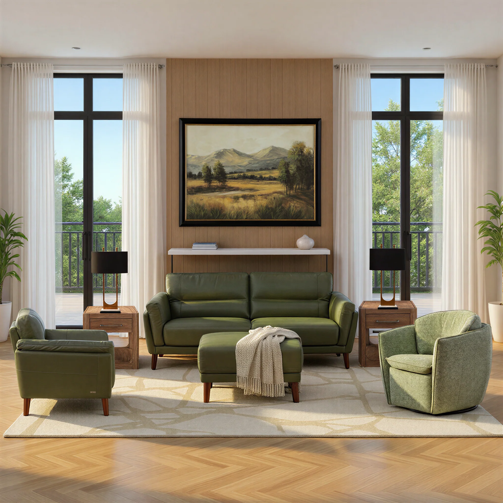 Winthrop Leather Sofa - Image 2