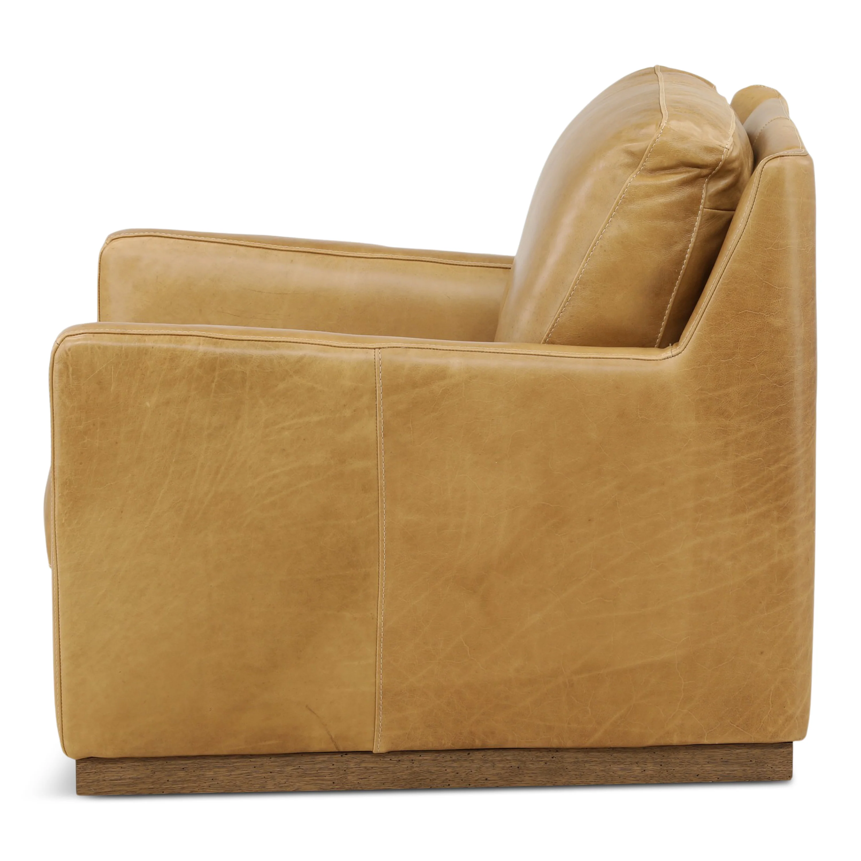 Santino Leather Swivel Chair - Image 6