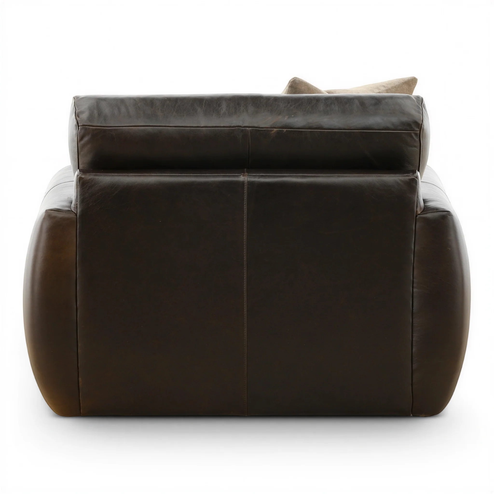 Cameron Leather Swivel Chair - Image 5