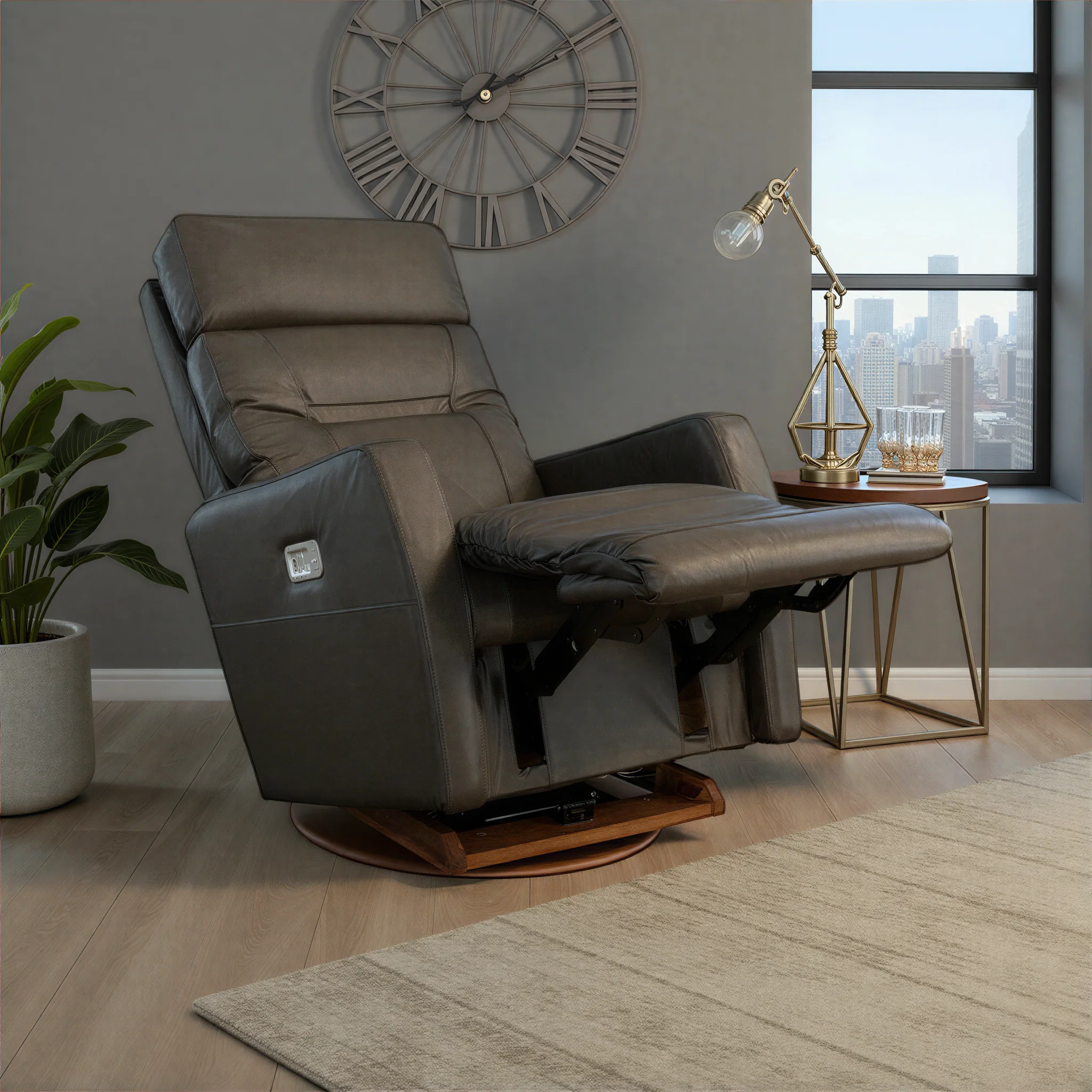 La-Z-Boy Lennon Swivel Power Rocker Recliner - Image 2